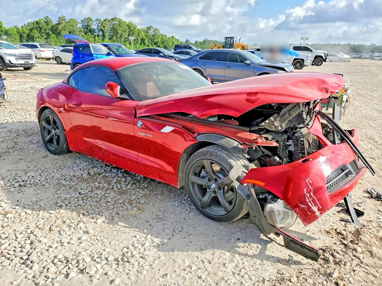 2011 Bmw Z4 Sdrive30i Red vin: WBALM5C51BE380054