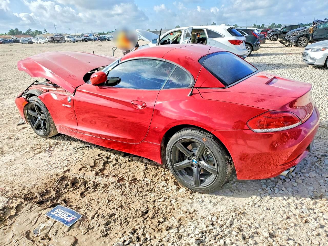 2011 Bmw Z4 Sdrive30i Red vin: WBALM5C51BE380054