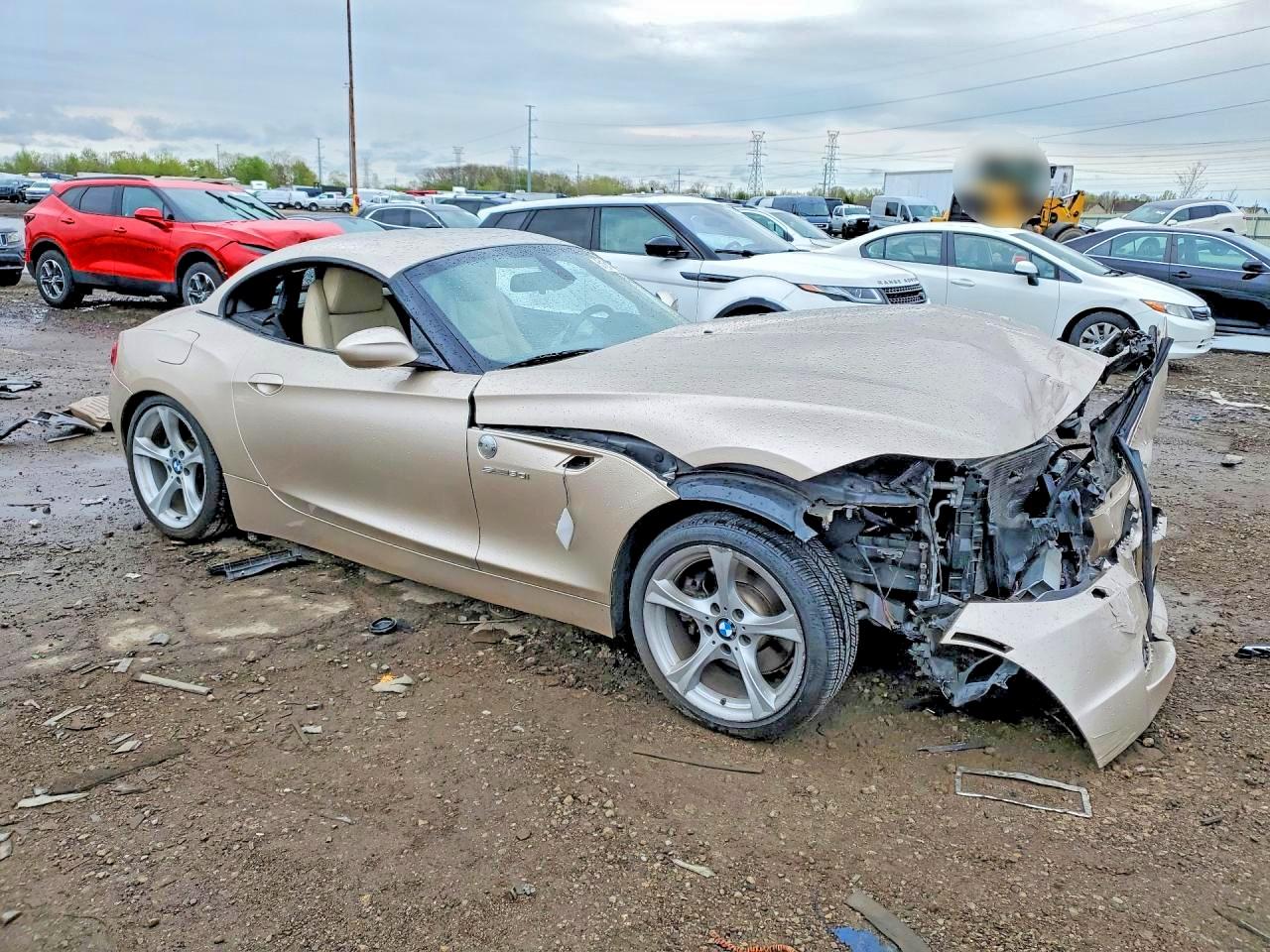 2011 Bmw Z4 Sdrive30i Gold vin: WBALM5C52BE377907