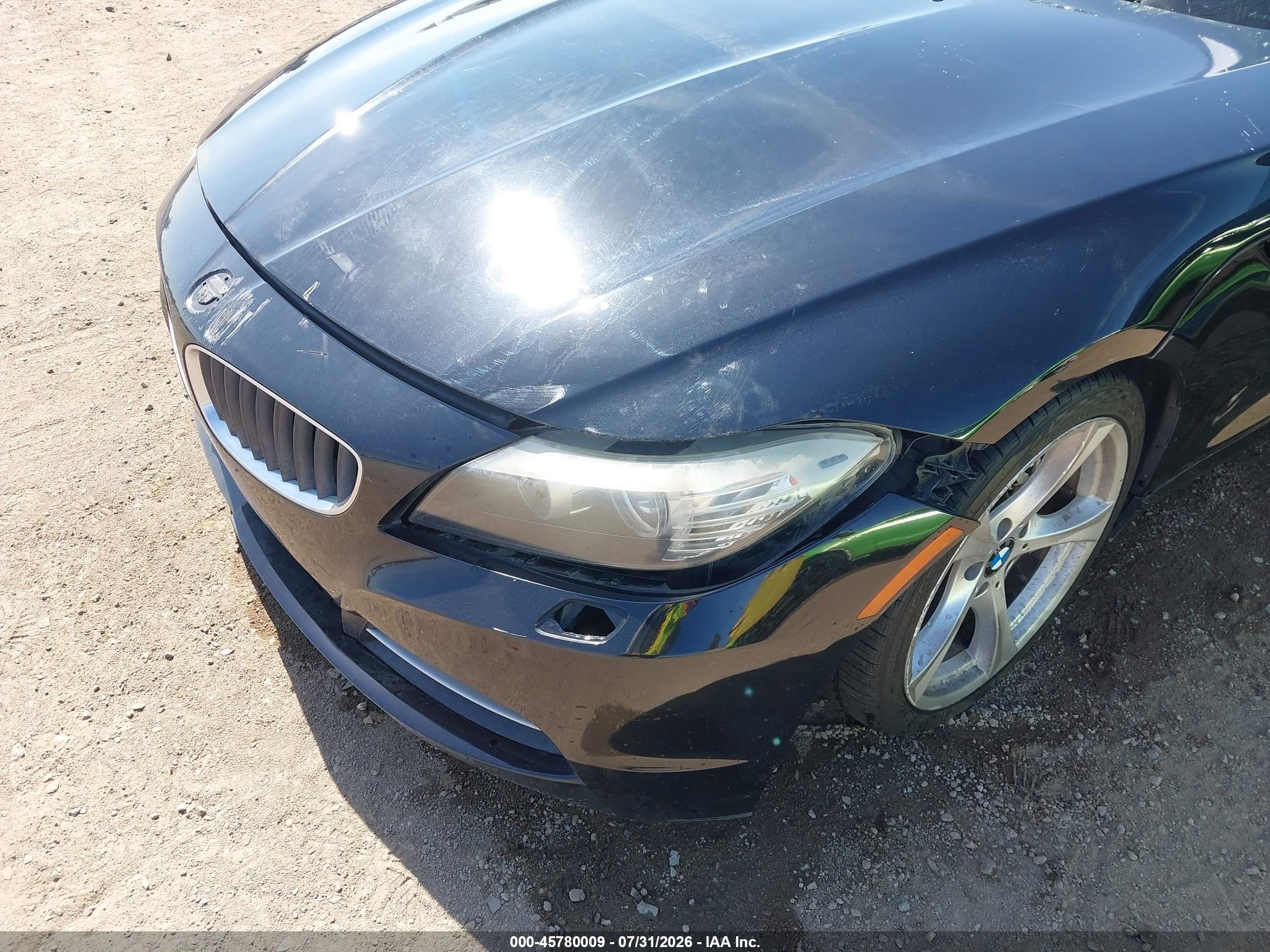2011 Bmw Z4 Sdrive30i Black vin: WBALM5C53BE379200