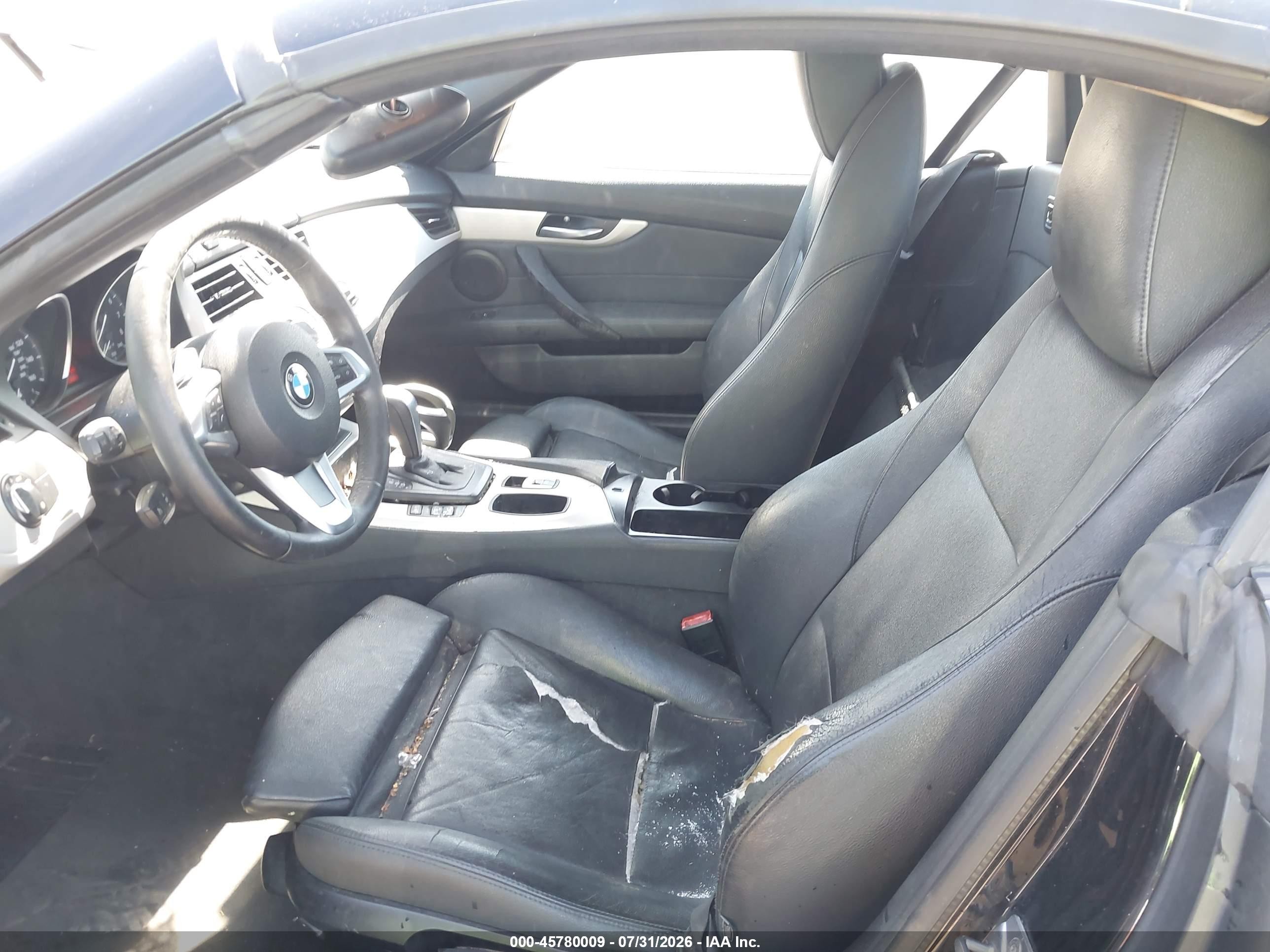 2011 Bmw Z4 Sdrive30i Black vin: WBALM5C53BE379200