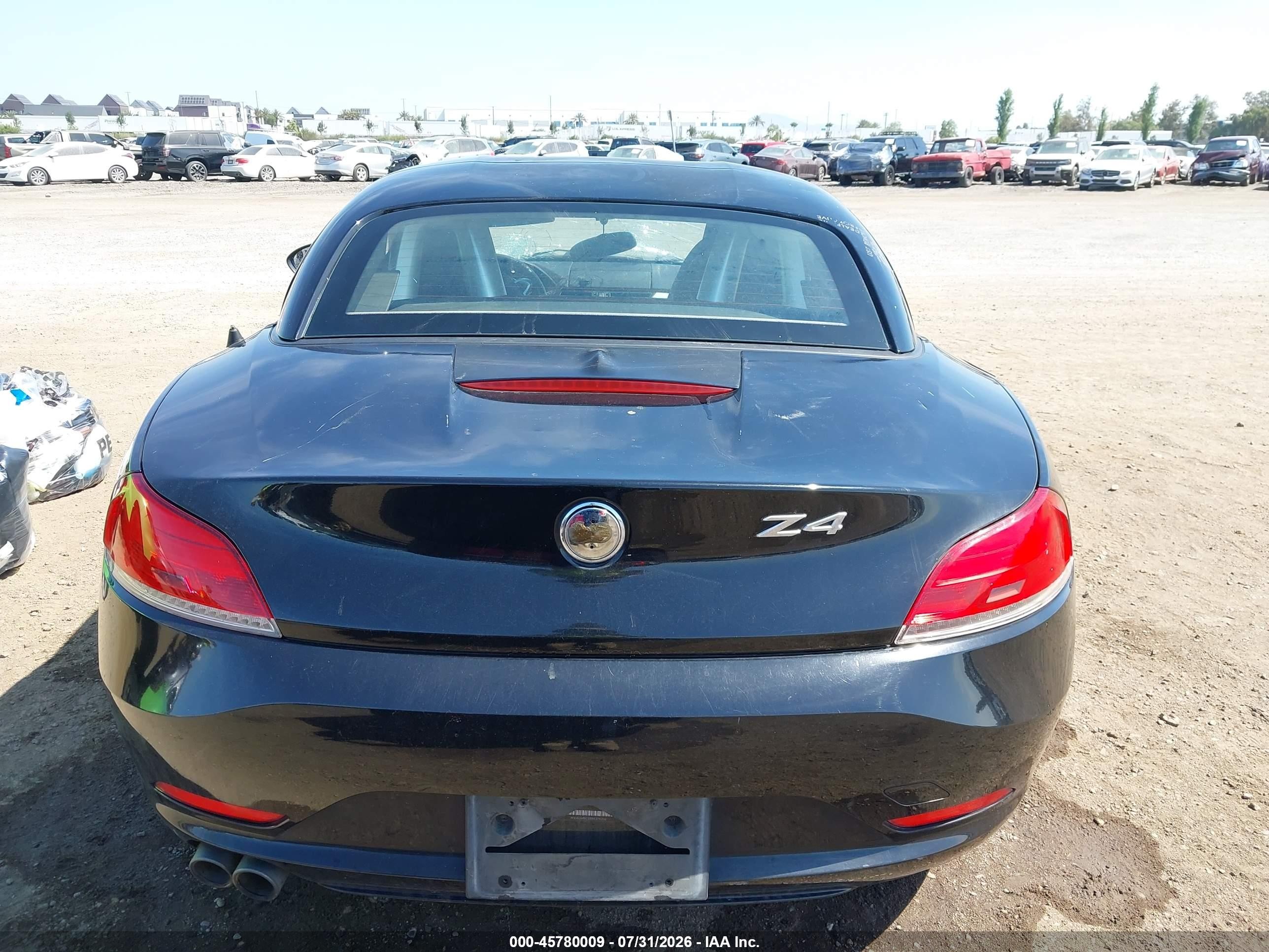 2011 Bmw Z4 Sdrive30i Black vin: WBALM5C53BE379200