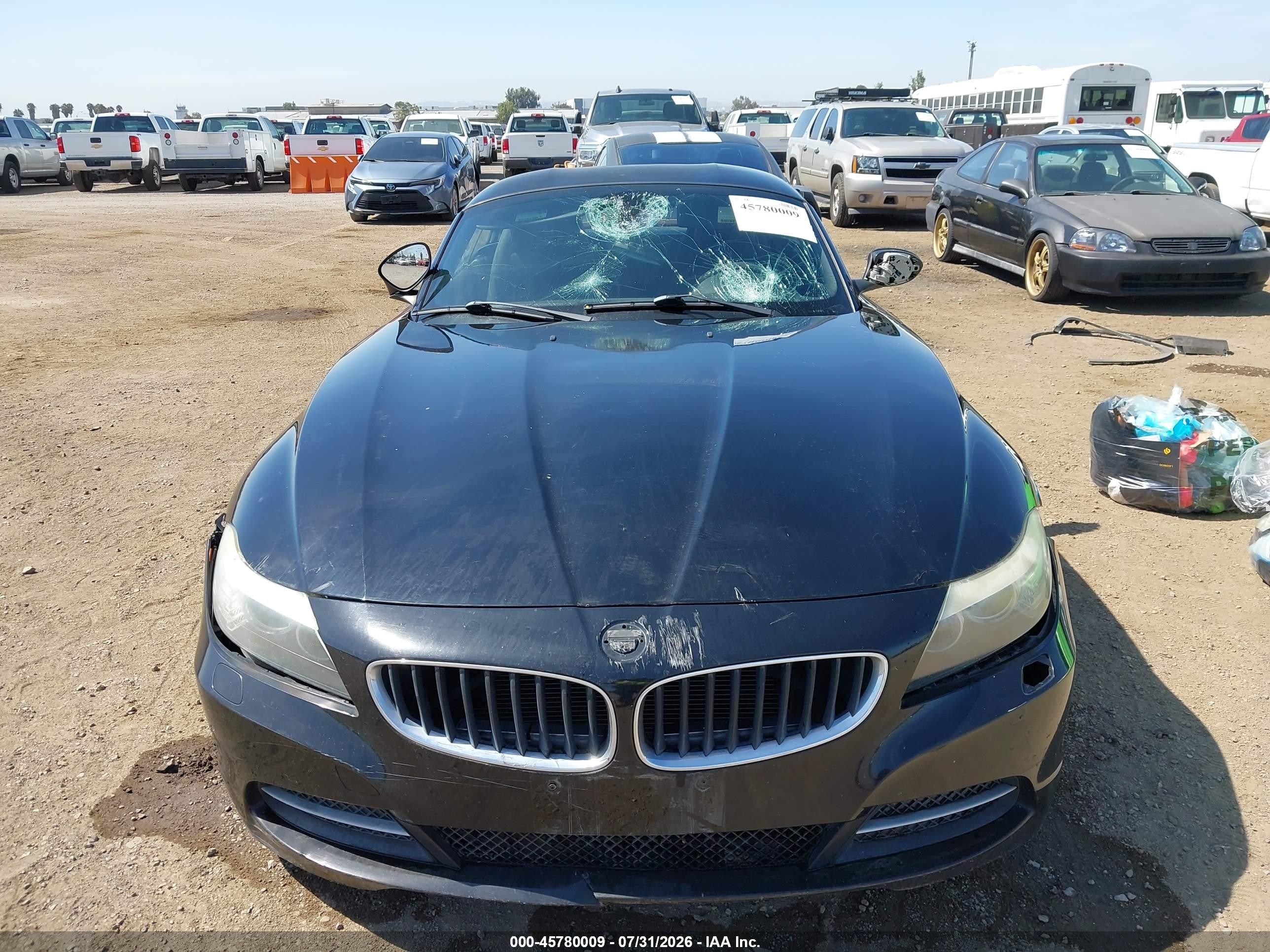 2011 Bmw Z4 Sdrive30i Black vin: WBALM5C53BE379200