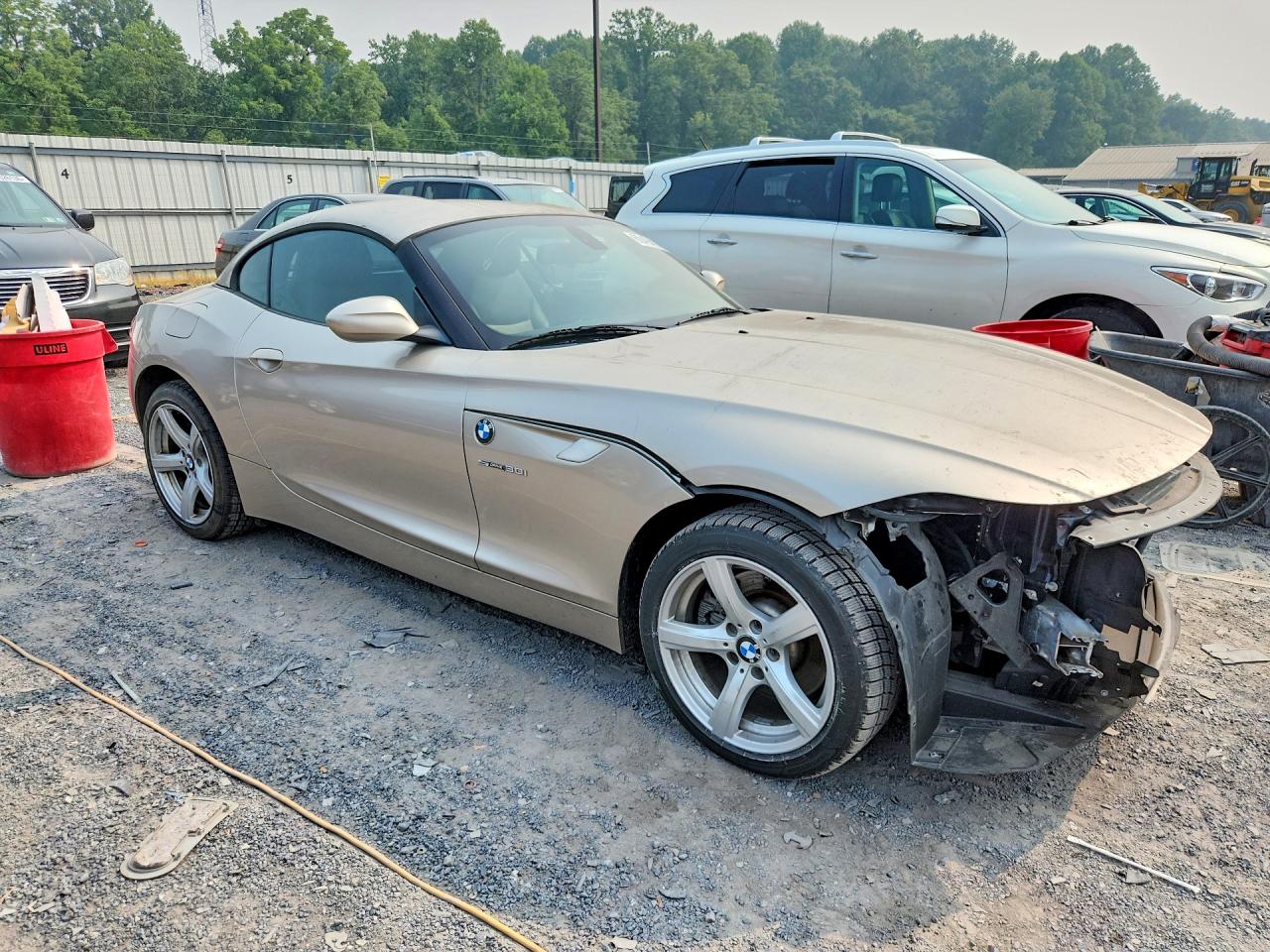 2011 Bmw Z4 Sdrive30i Beige vin: WBALM5C55BE379862