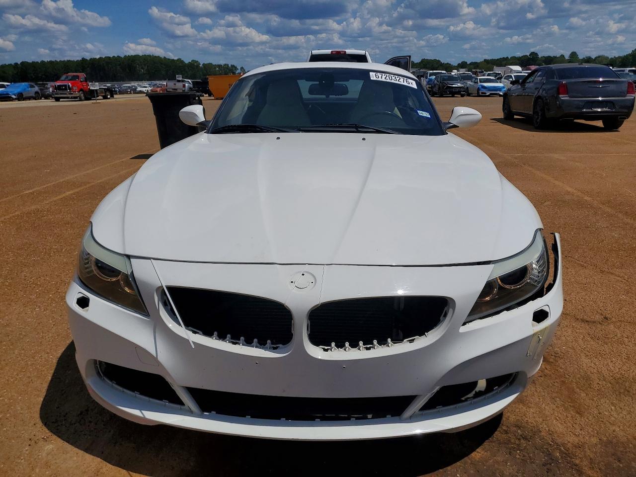 2011 Bmw Z4 Sdrive30i White vin: WBALM5C56BE377697