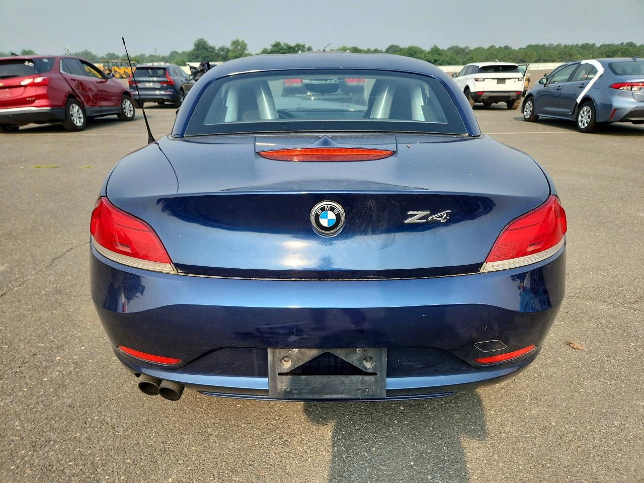 2011 Bmw Z4 Sdrive30i Синий vin: WBALM5C56BE495703