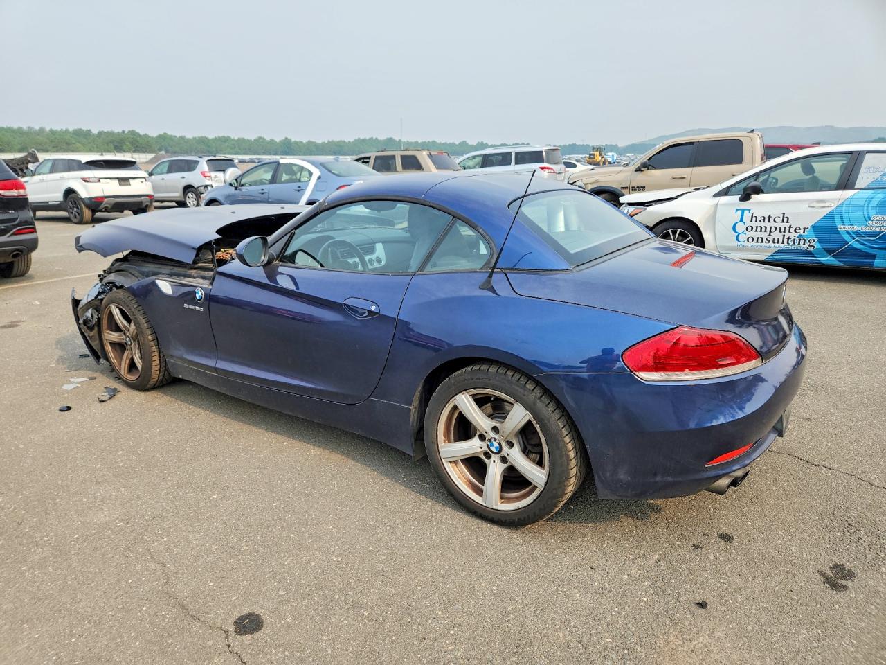 2011 Bmw Z4 Sdrive30i Синий vin: WBALM5C56BE495703
