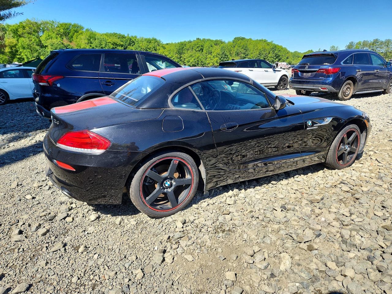 2011 Bmw Z4 Sdrive30i Black vin: WBALM5C59BE495940