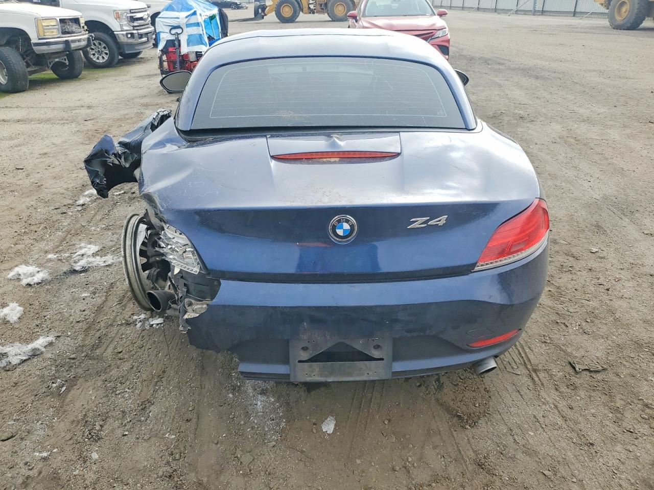 2009 Bmw Z4 Sdrive35i Blue vin: WBALM73529E164574