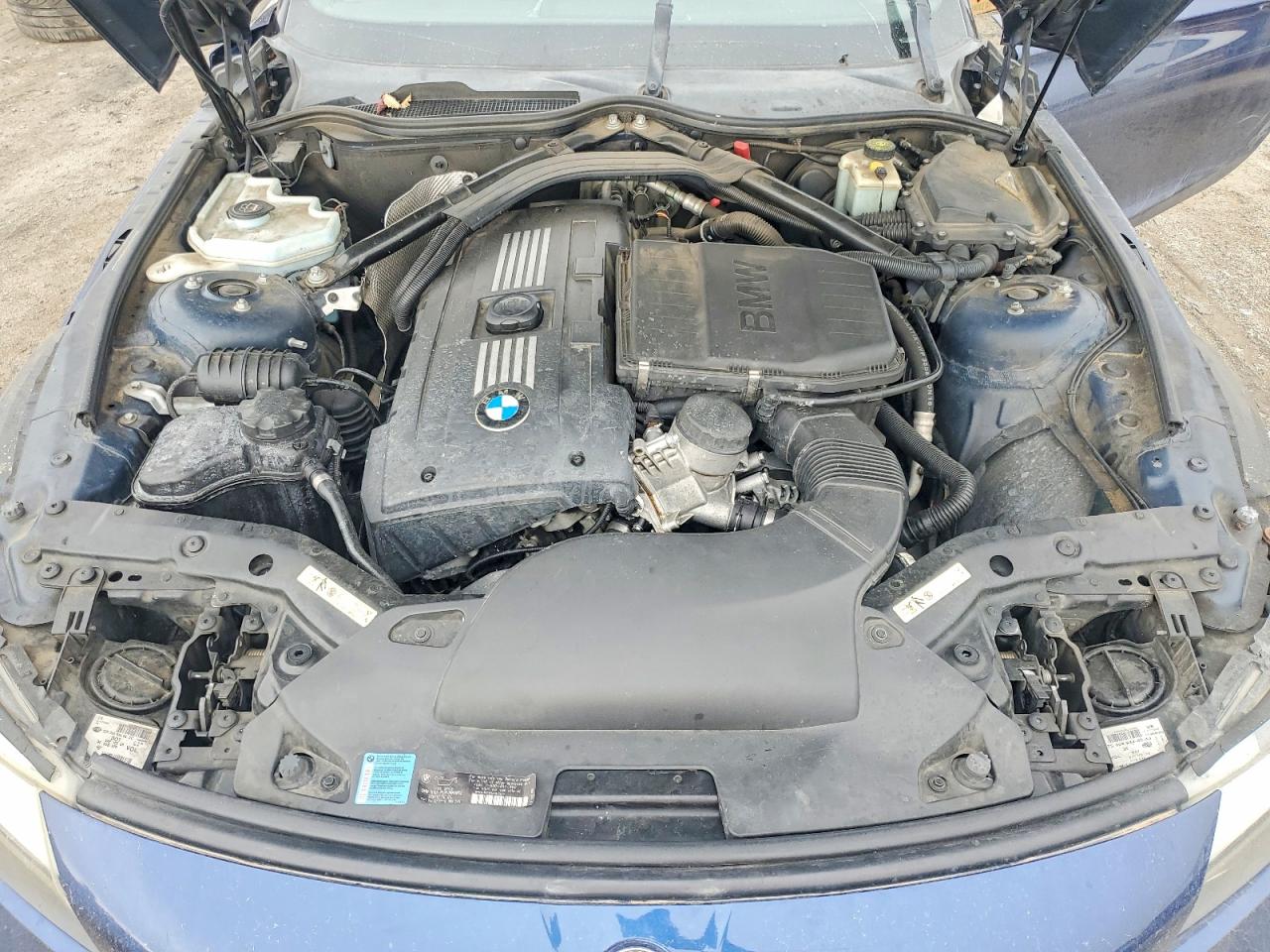 2009 Bmw Z4 Sdrive35i Blue vin: WBALM73529E164574
