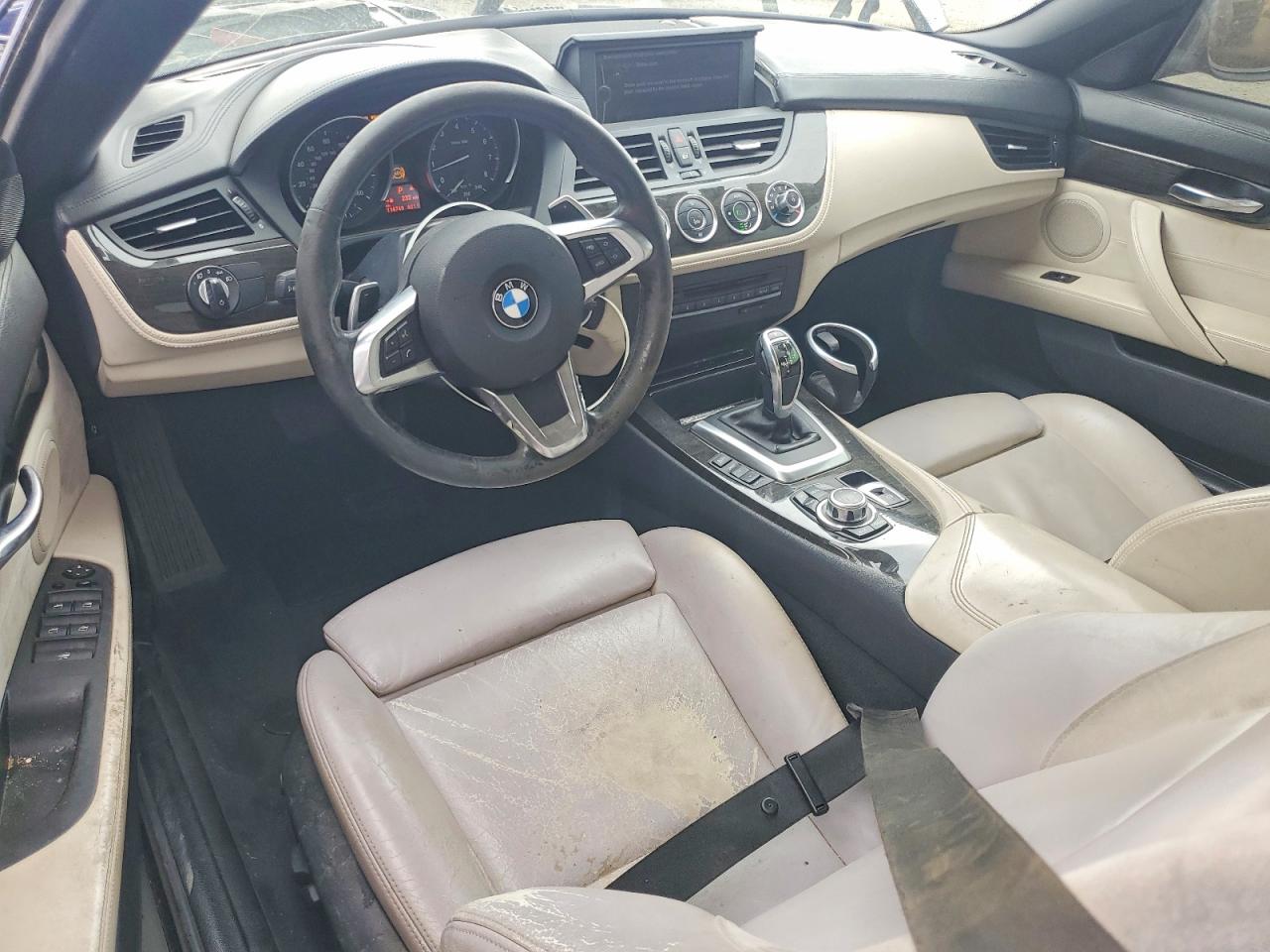 2009 Bmw Z4 Sdrive35i Blue vin: WBALM73529E164574