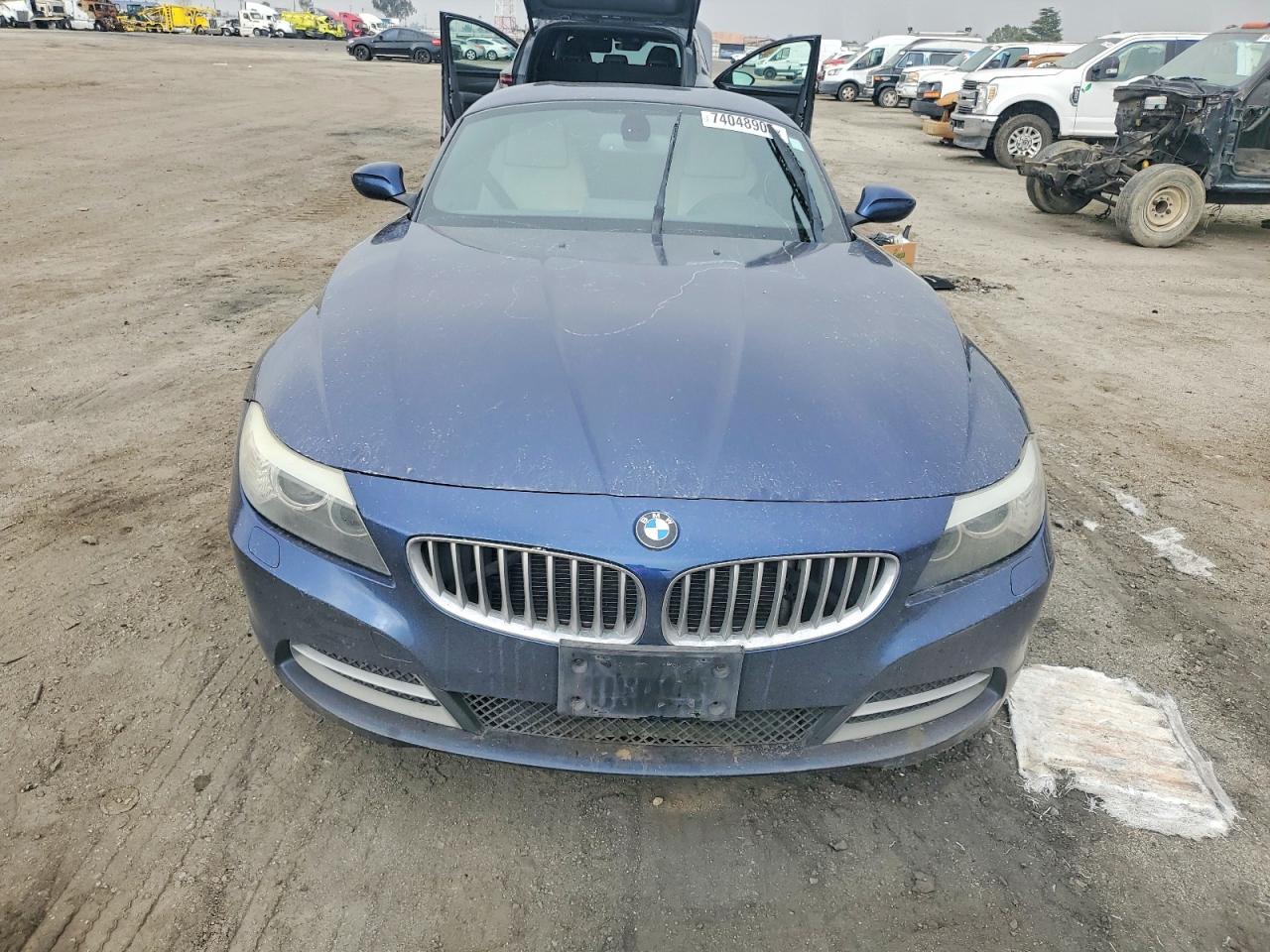 2009 Bmw Z4 Sdrive35i Blue vin: WBALM73529E164574