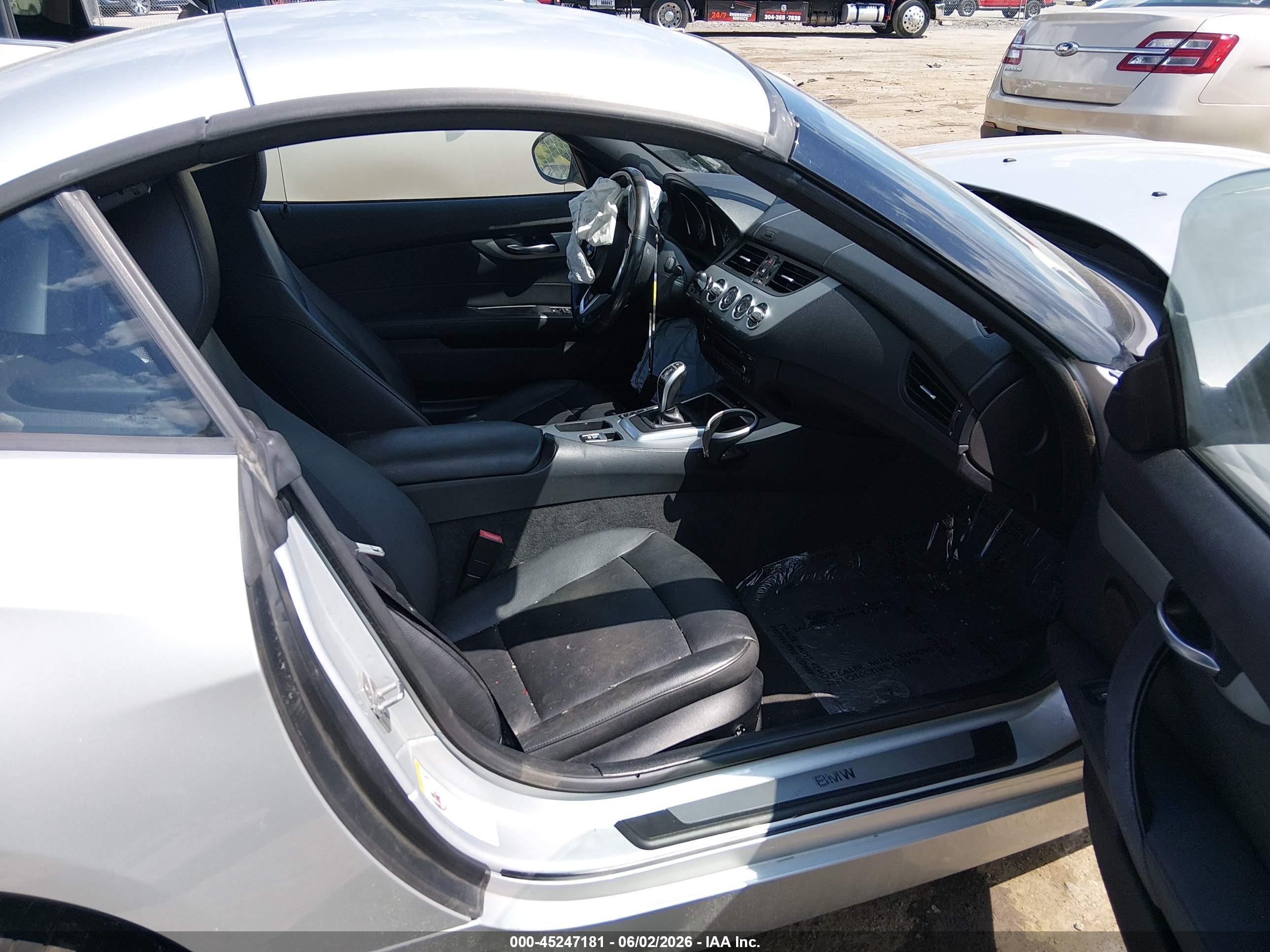 2009 Bmw Z4 Sdrive35i Silver vin: WBALM73599E165141