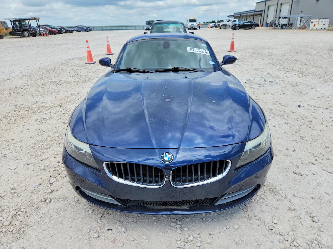 2011 Bmw Z4 Sdrive35i Blue vin: WBALM7C50BE383930