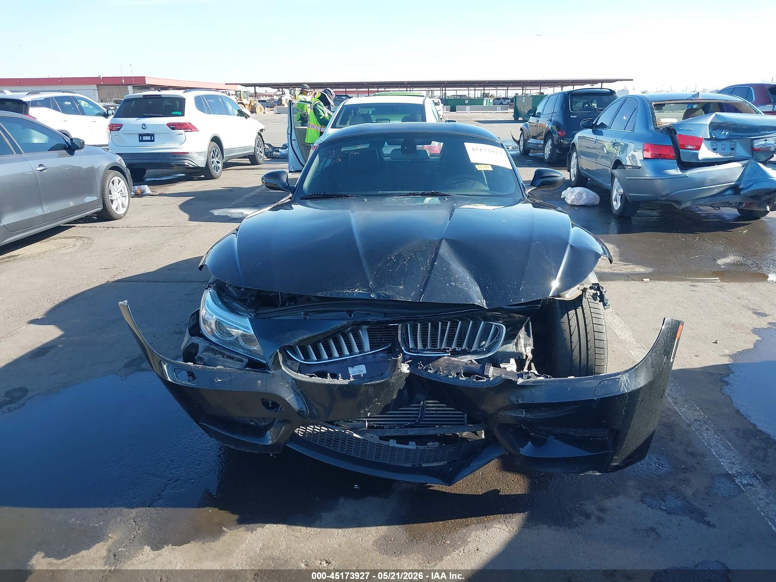 2015 Bmw Z4 Sdrive35i Black vin: WBALM7C51FJ798641