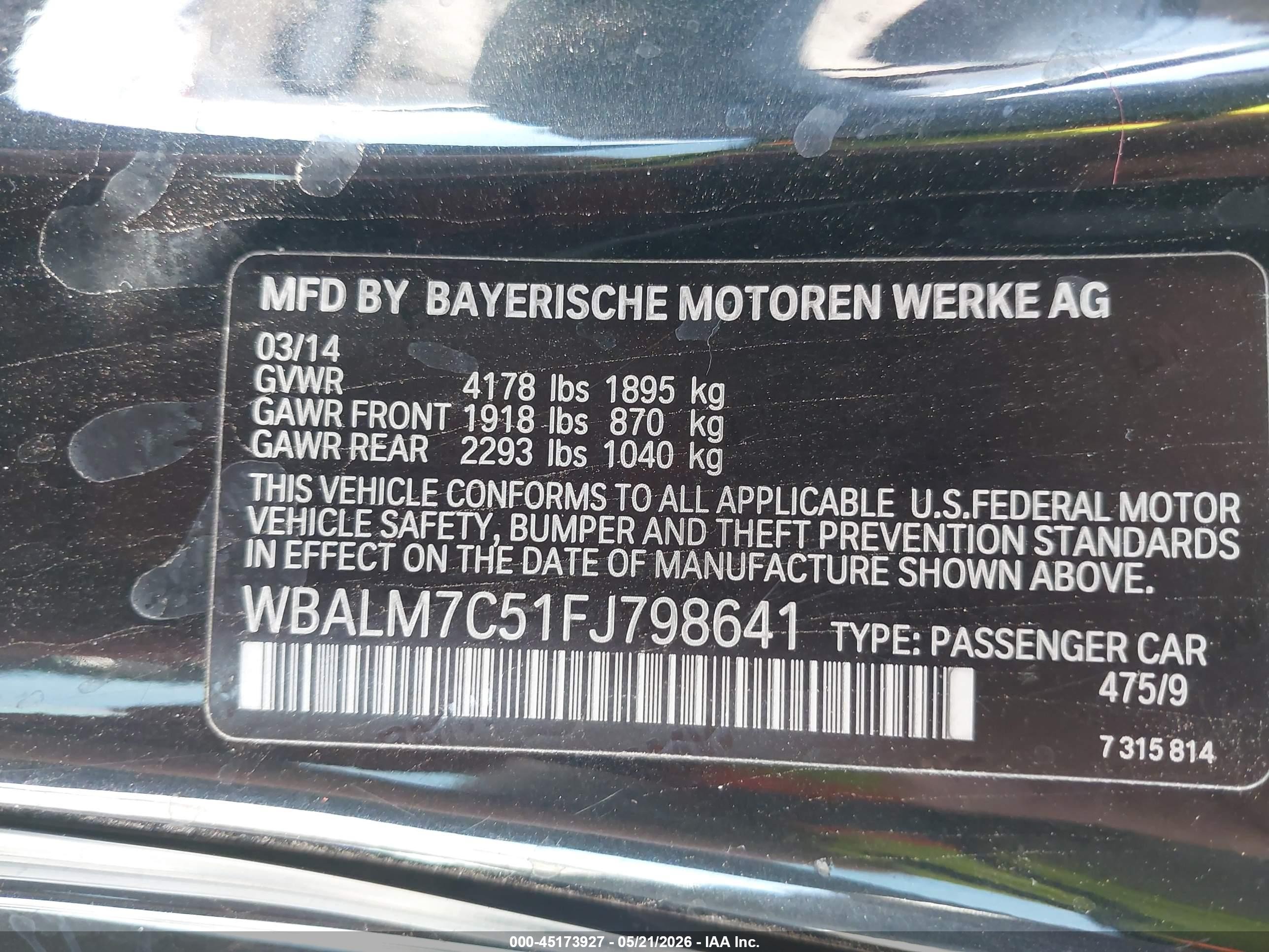 2015 Bmw Z4 Sdrive35i Black vin: WBALM7C51FJ798641