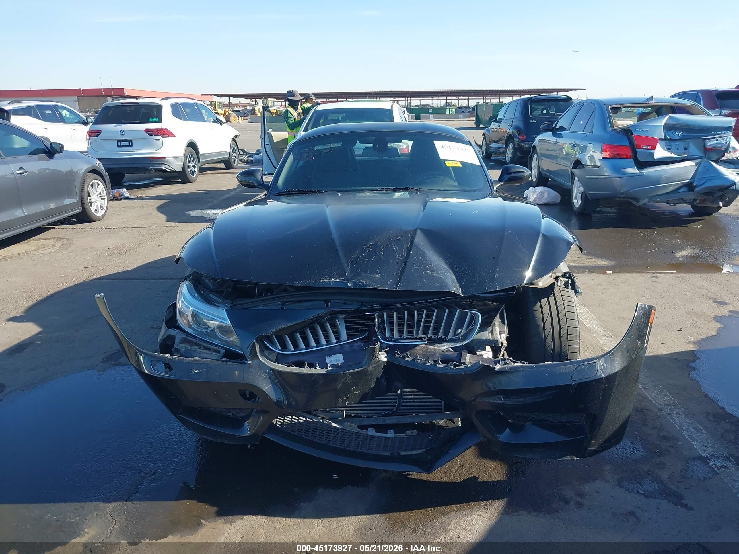 2015 Bmw Z4 Sdrive35i Black vin: WBALM7C51FJ798641