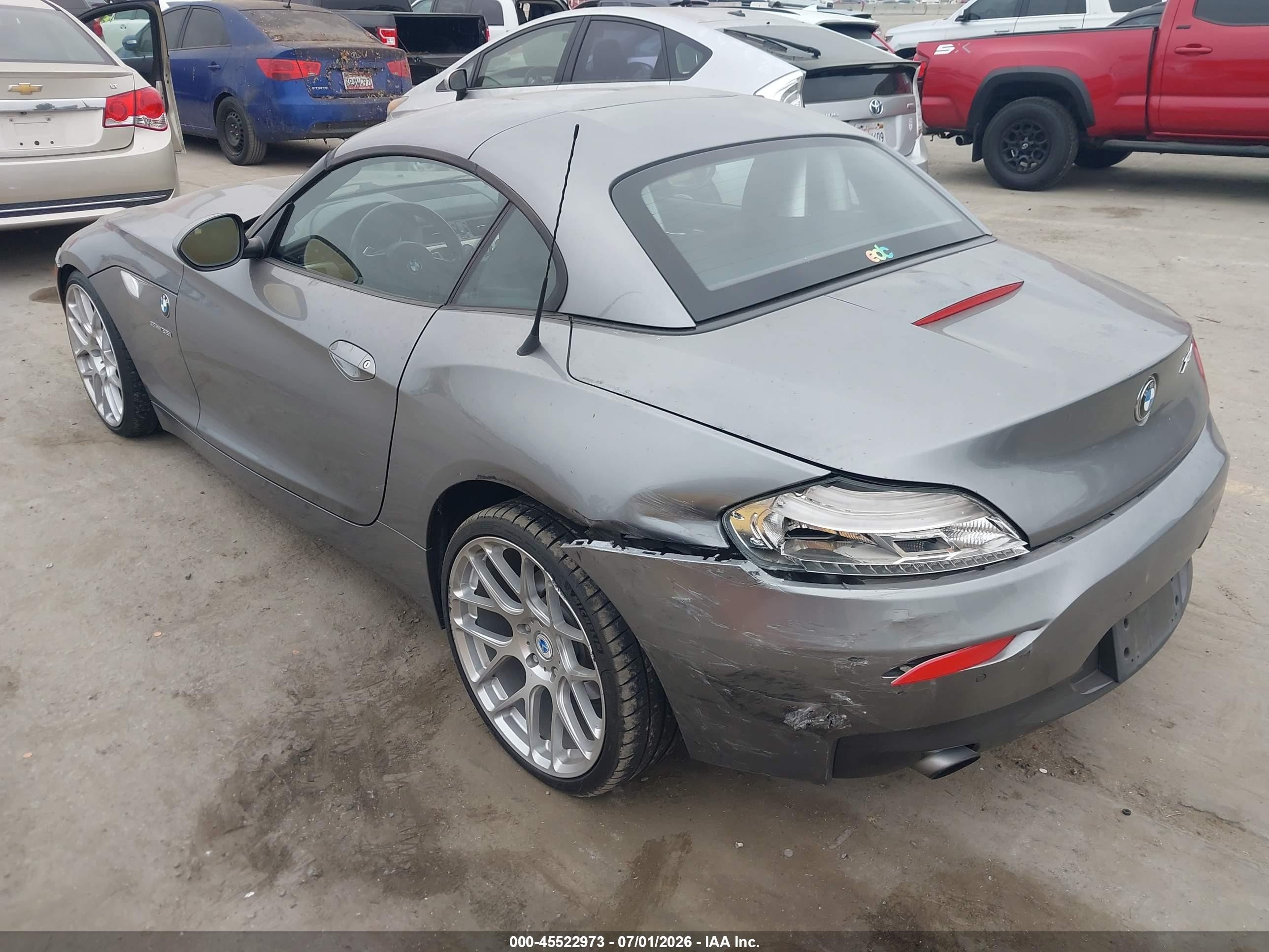 2013 Bmw Z4 Sdrive35i Silver vin: WBALM7C52DE385648