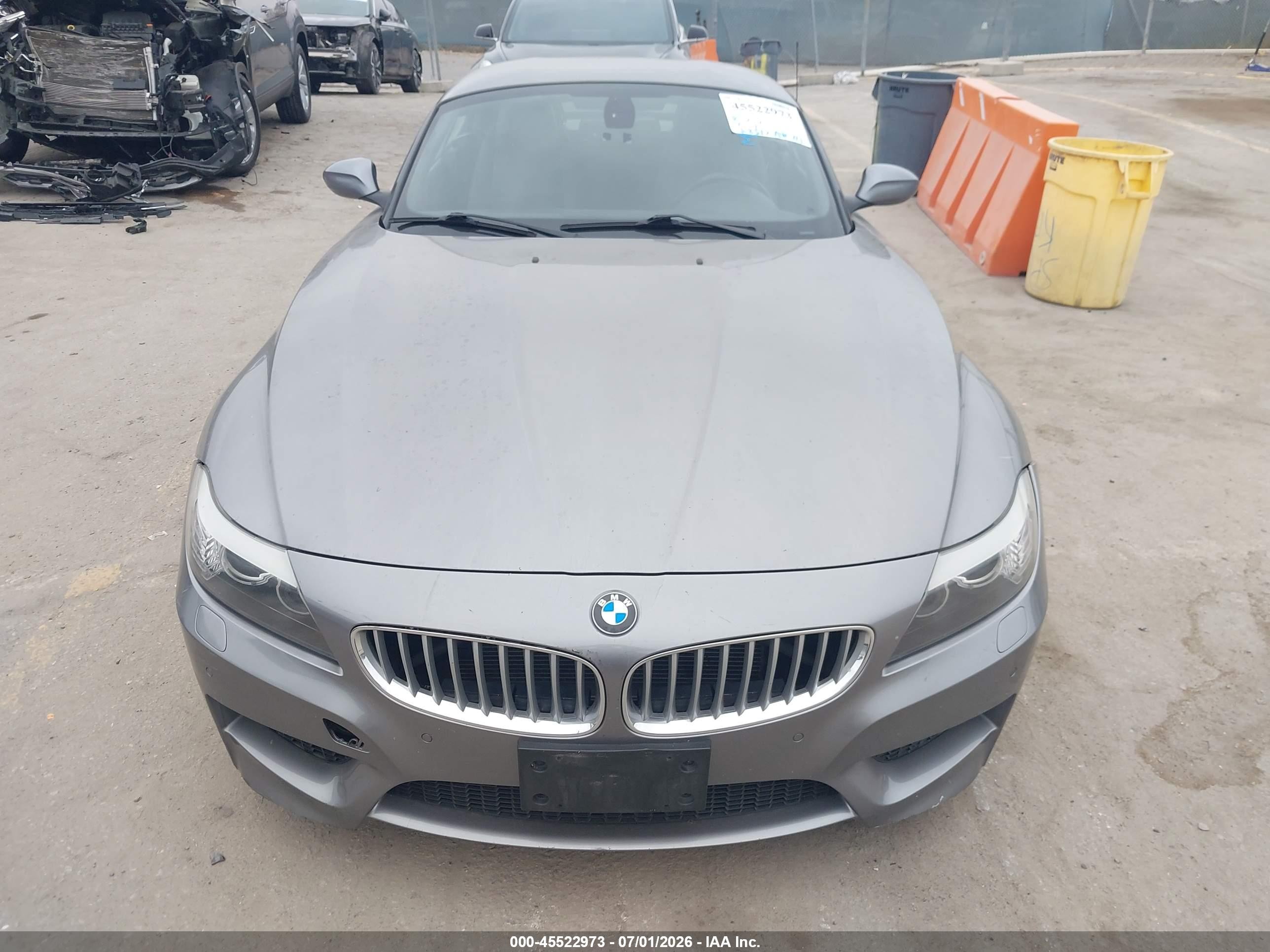 2013 Bmw Z4 Sdrive35i Silver vin: WBALM7C52DE385648