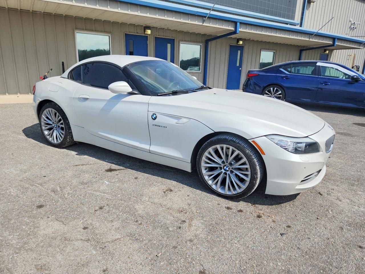 2013 Bmw Z4 Sdrive35i White vin: WBALM7C53DE385562