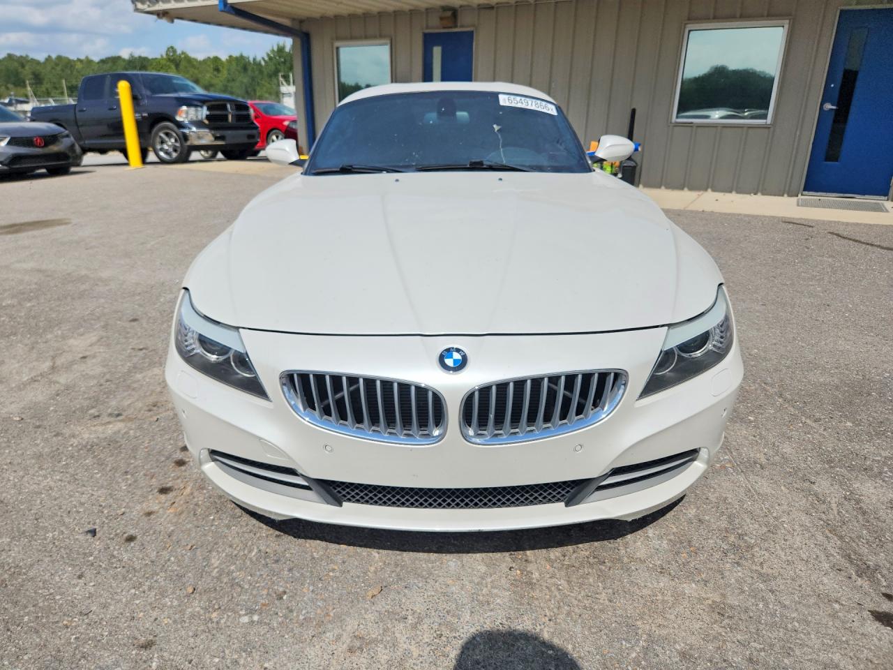 2013 Bmw Z4 Sdrive35i White vin: WBALM7C53DE385562