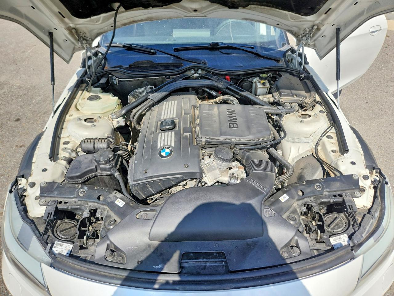 2013 Bmw Z4 Sdrive35i White vin: WBALM7C53DE385562