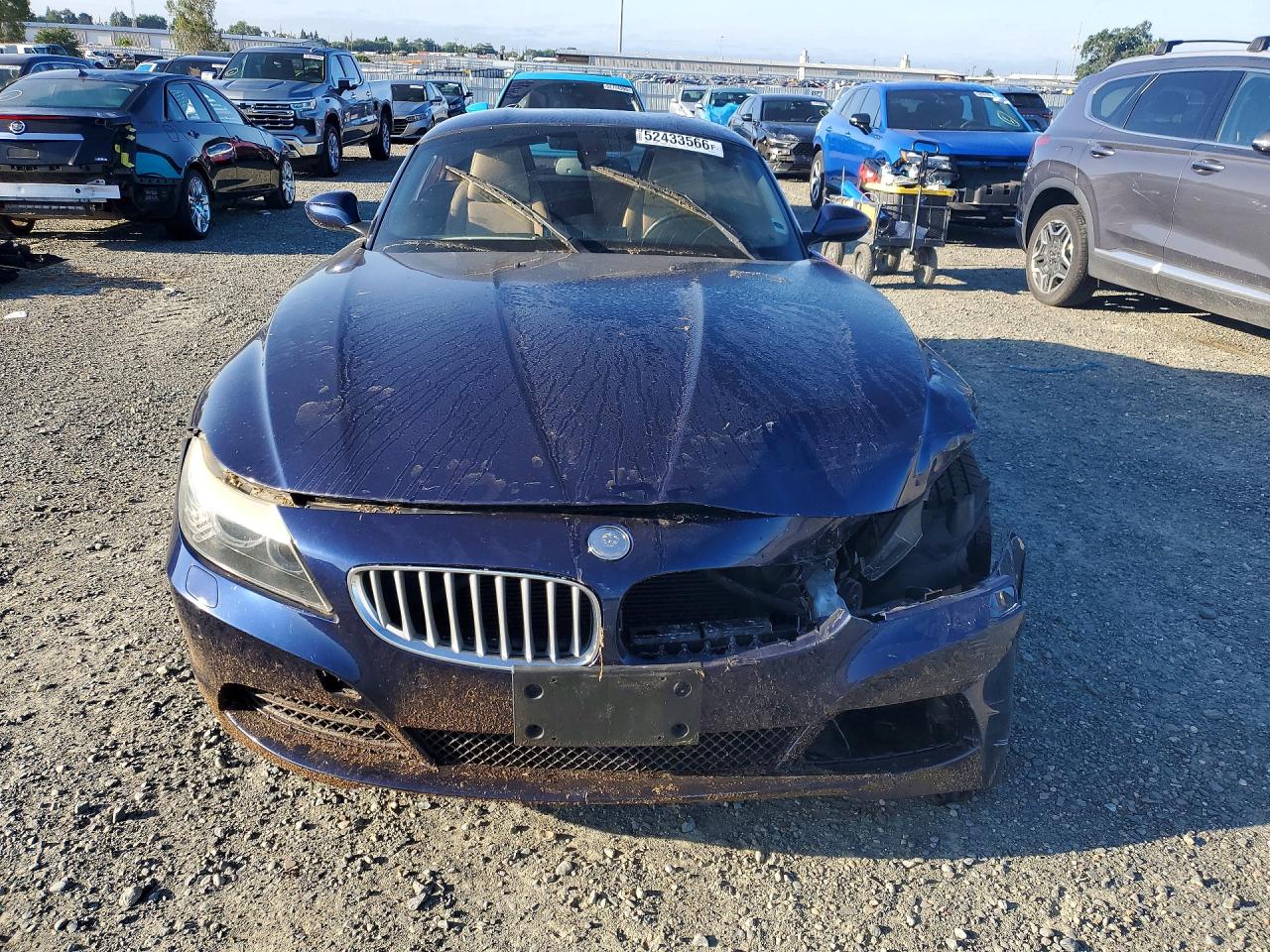 2010 Bmw Z4 Sdrive35i Blue vin: WBALM7C55AE381928