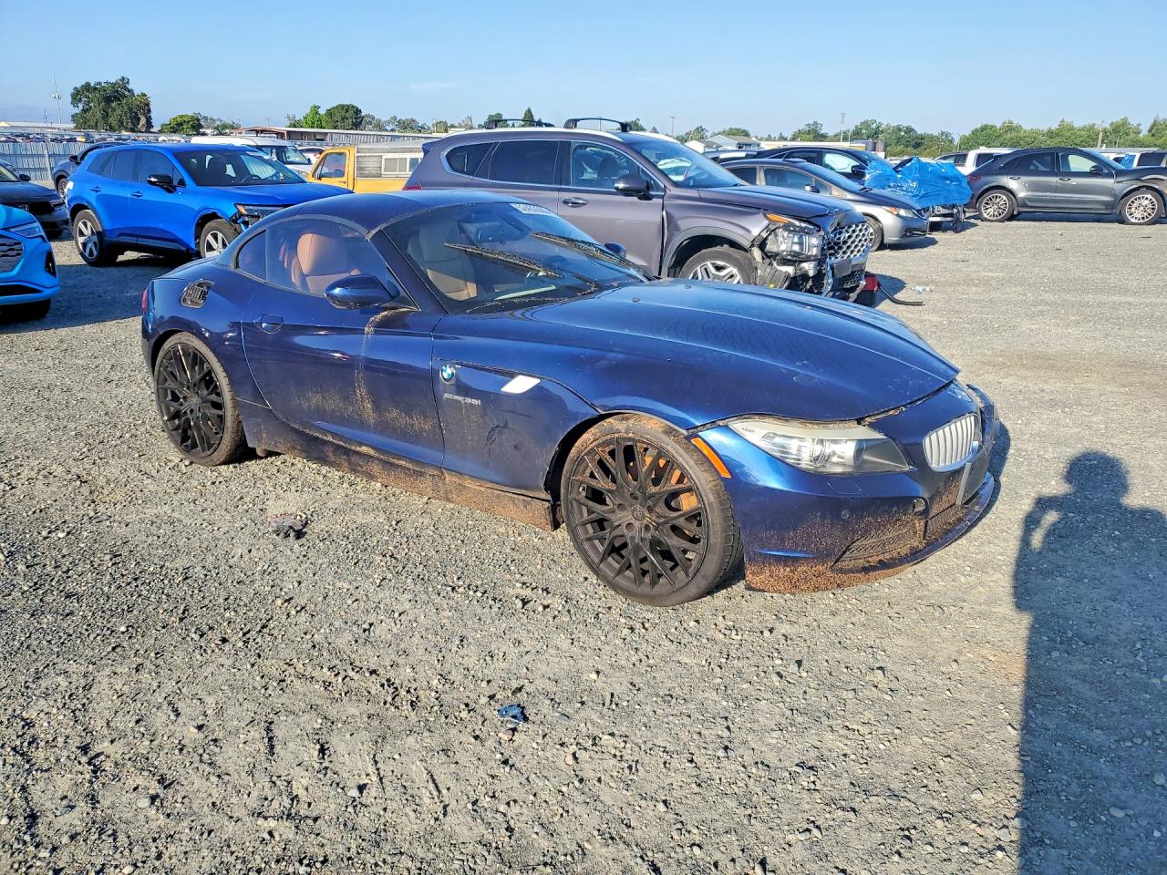 2010 Bmw Z4 Sdrive35i Blue vin: WBALM7C55AE381928