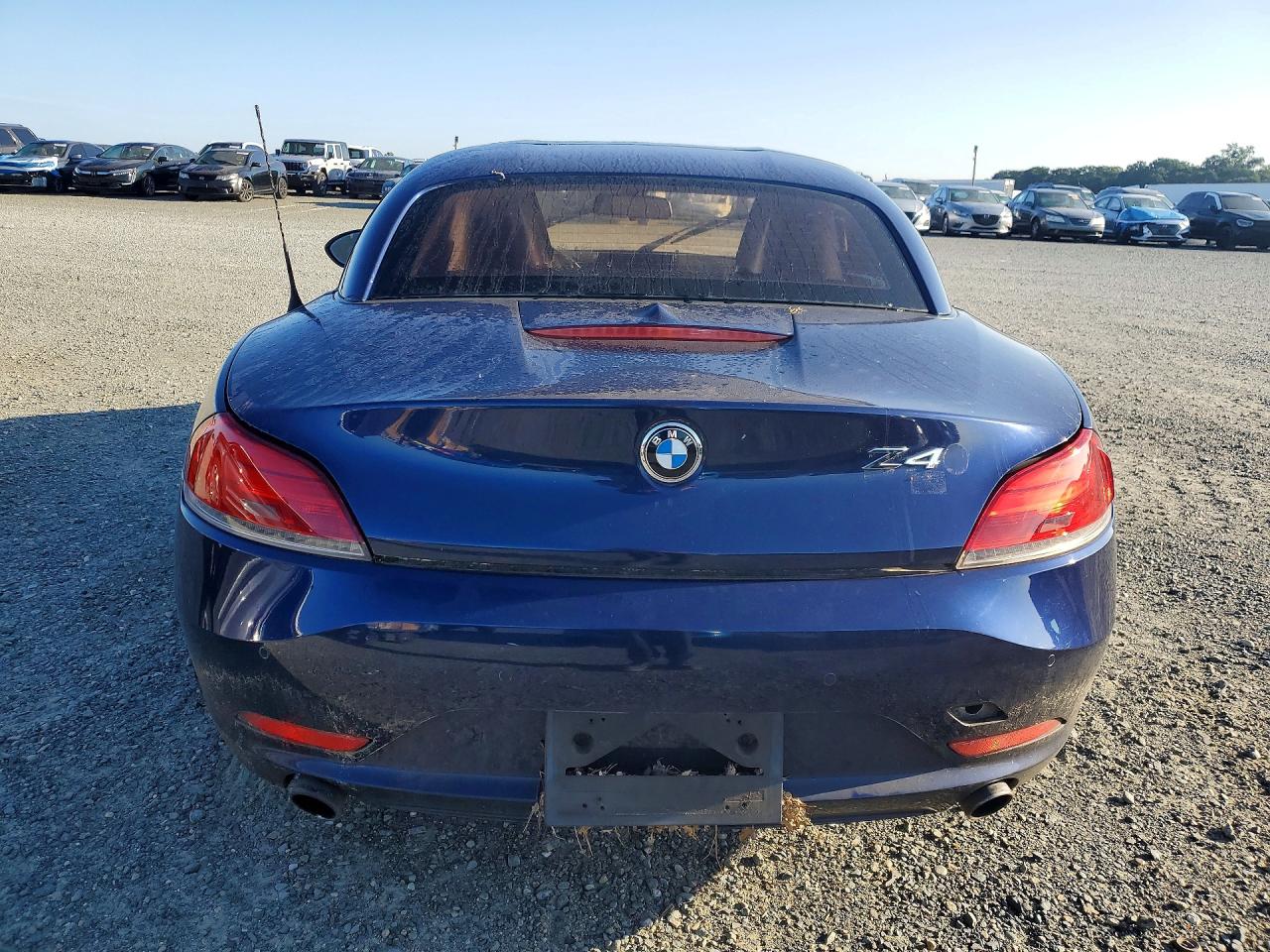 2010 Bmw Z4 Sdrive35i Blue vin: WBALM7C55AE381928