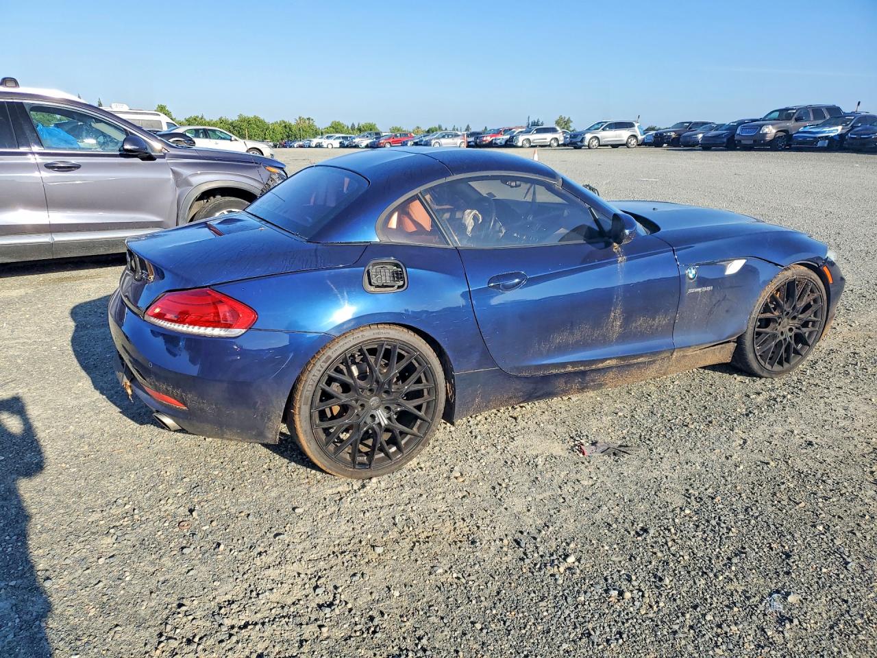 2010 Bmw Z4 Sdrive35i Blue vin: WBALM7C55AE381928