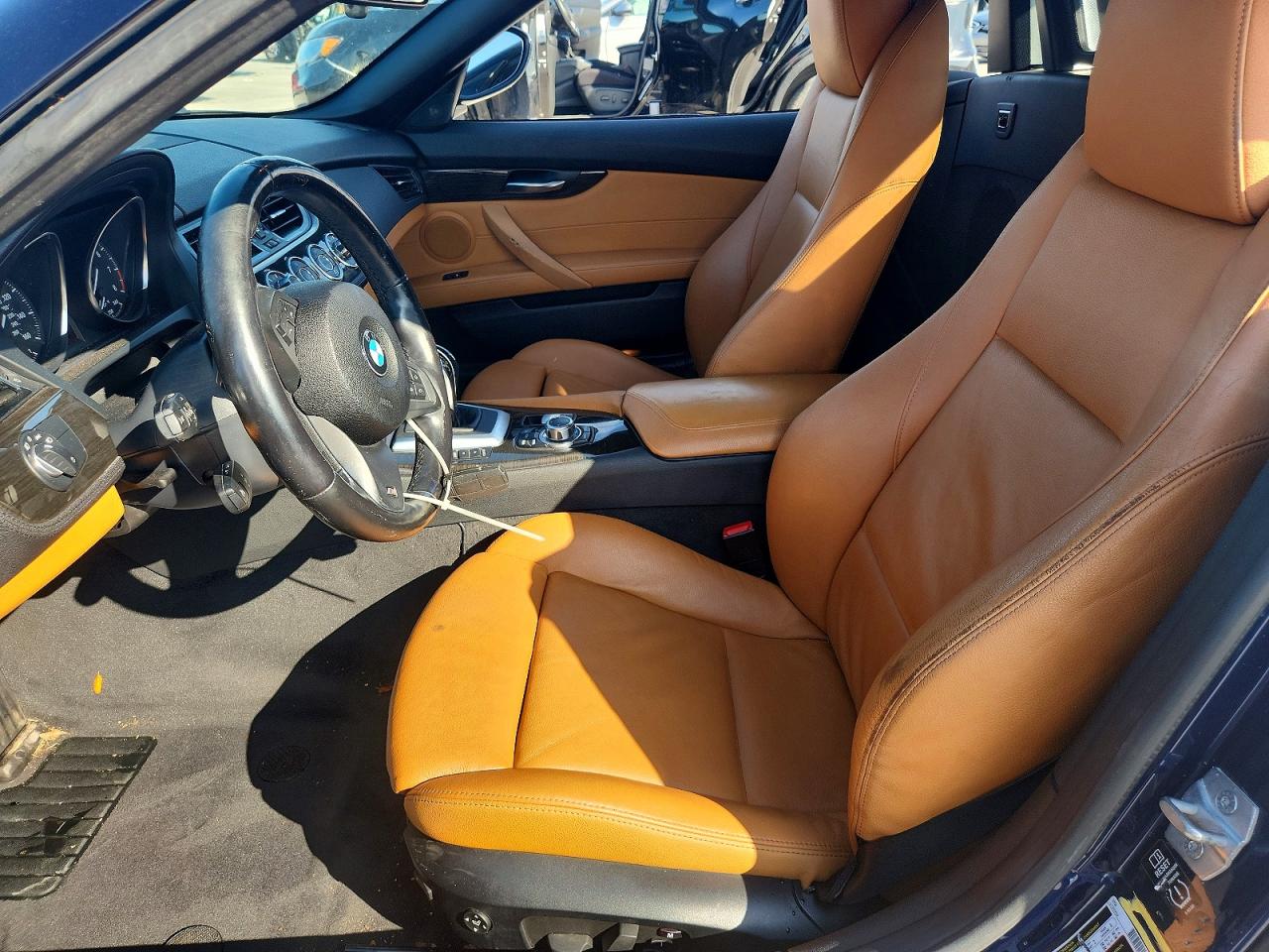 2015 Bmw Z4 Sdrive35i Синий vin: WBALM7C58FJ798717