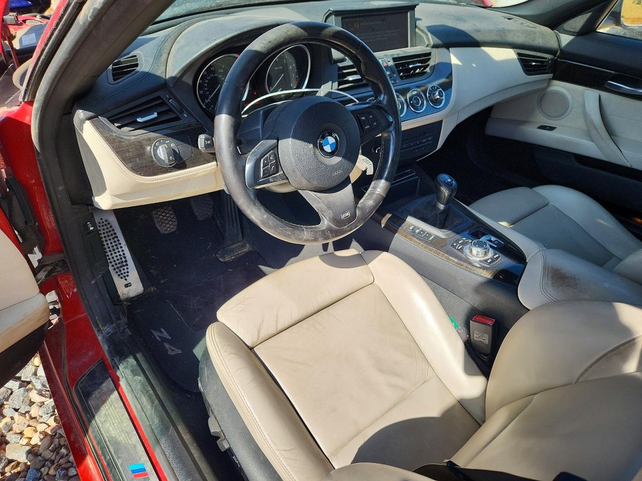 2011 Bmw Z4 Sdrive35i Красный vin: WBALM7C59BE382713