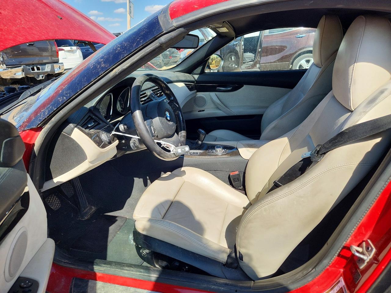 2011 Bmw Z4 Sdrive35i Красный vin: WBALM7C59BE382713