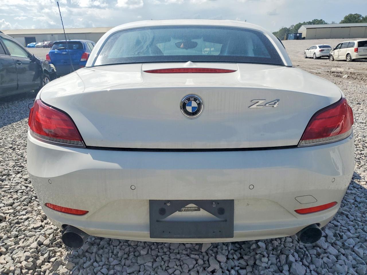 2011 Bmw Z4 Sdrive35i White vin: WBALM7C59BE384218