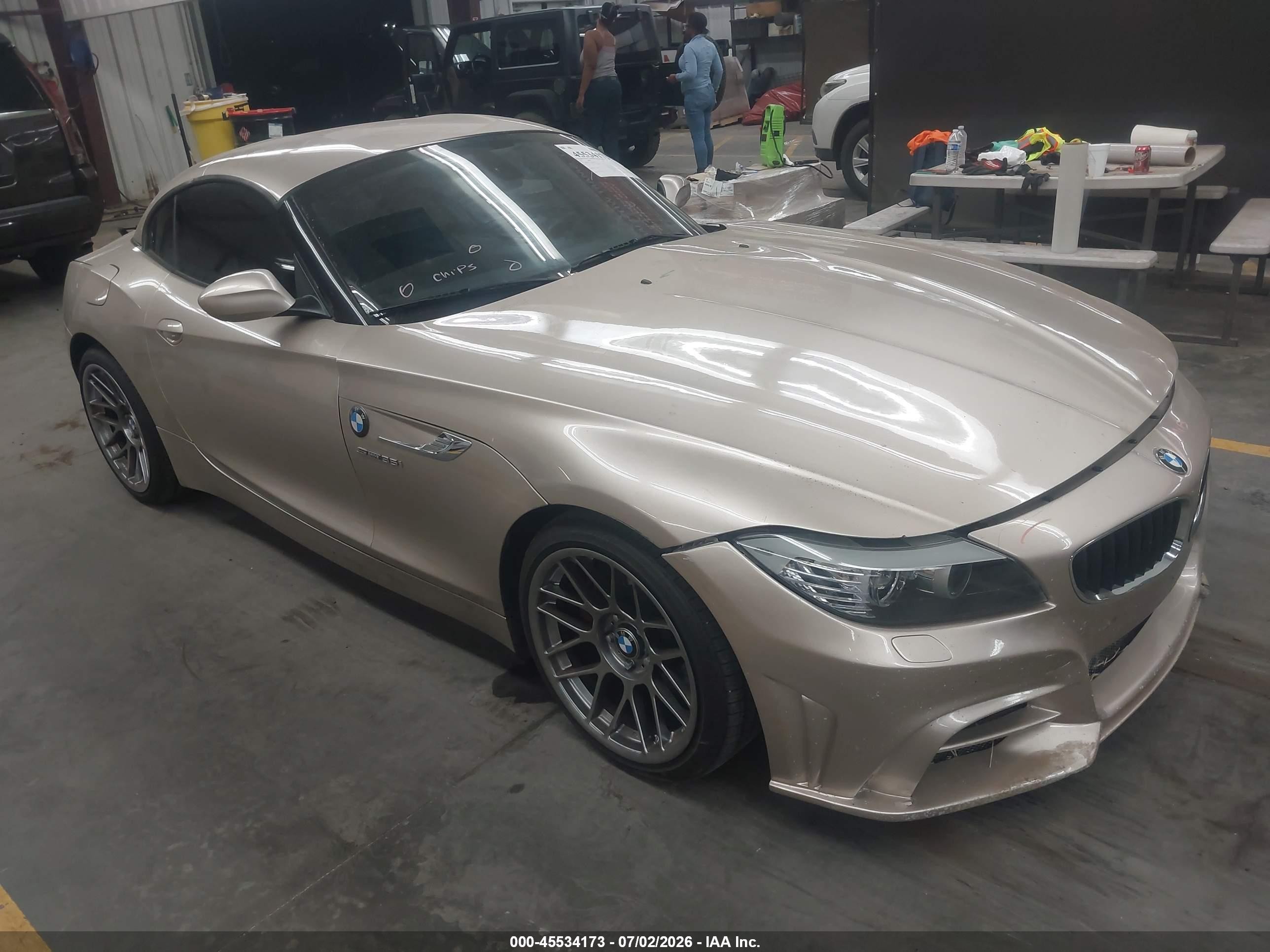 2011 Bmw Z4 Sdrive35i Champagne vin: WBALM7C5XBE382591