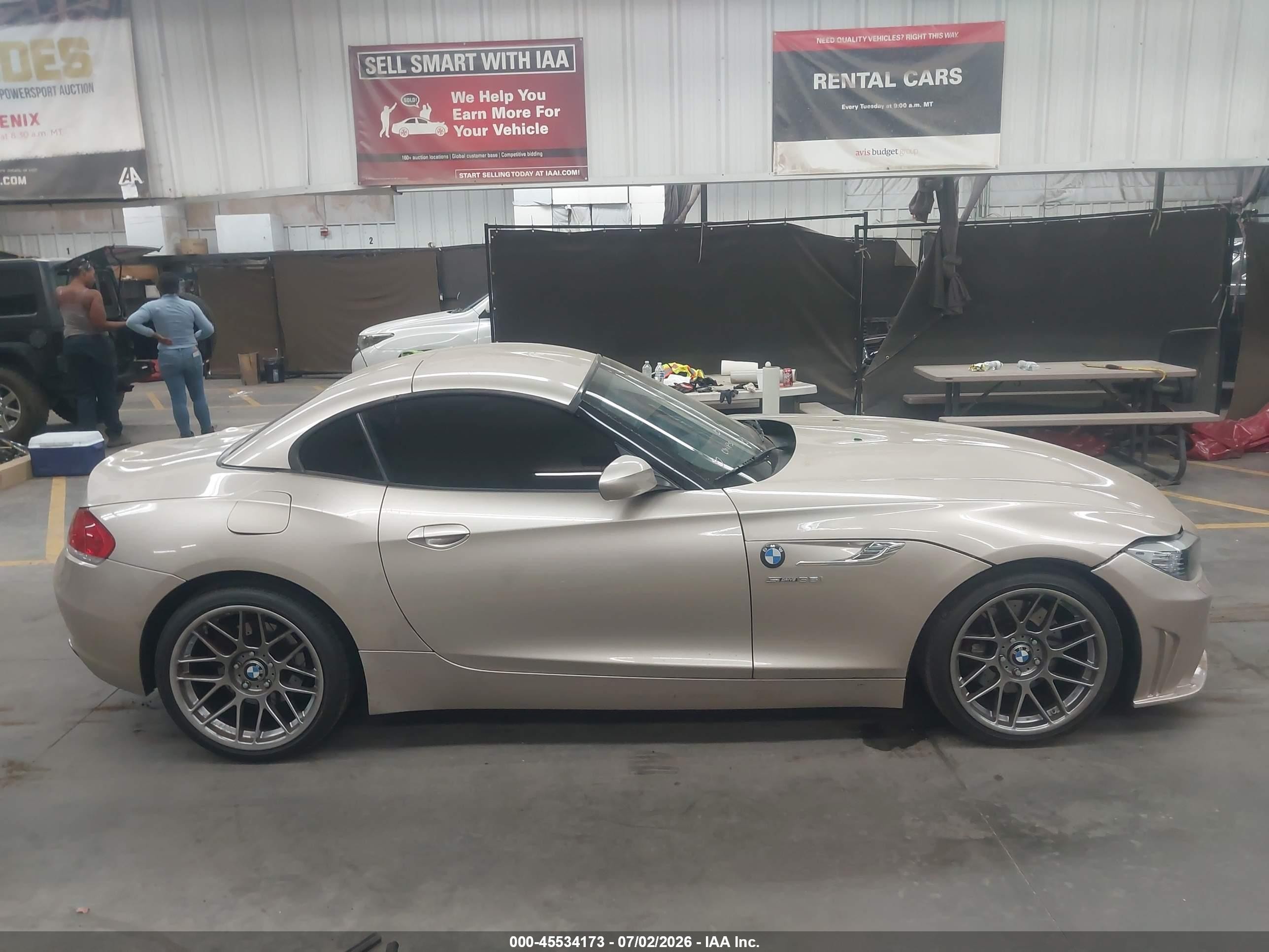 2011 Bmw Z4 Sdrive35i Champagne vin: WBALM7C5XBE382591