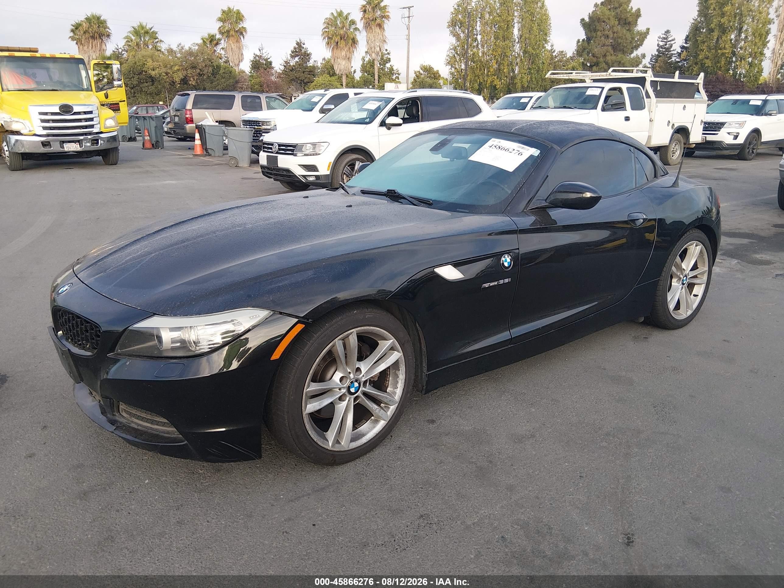 2013 Bmw Z4 Sdrive35i Black vin: WBALM7C5XDE385218