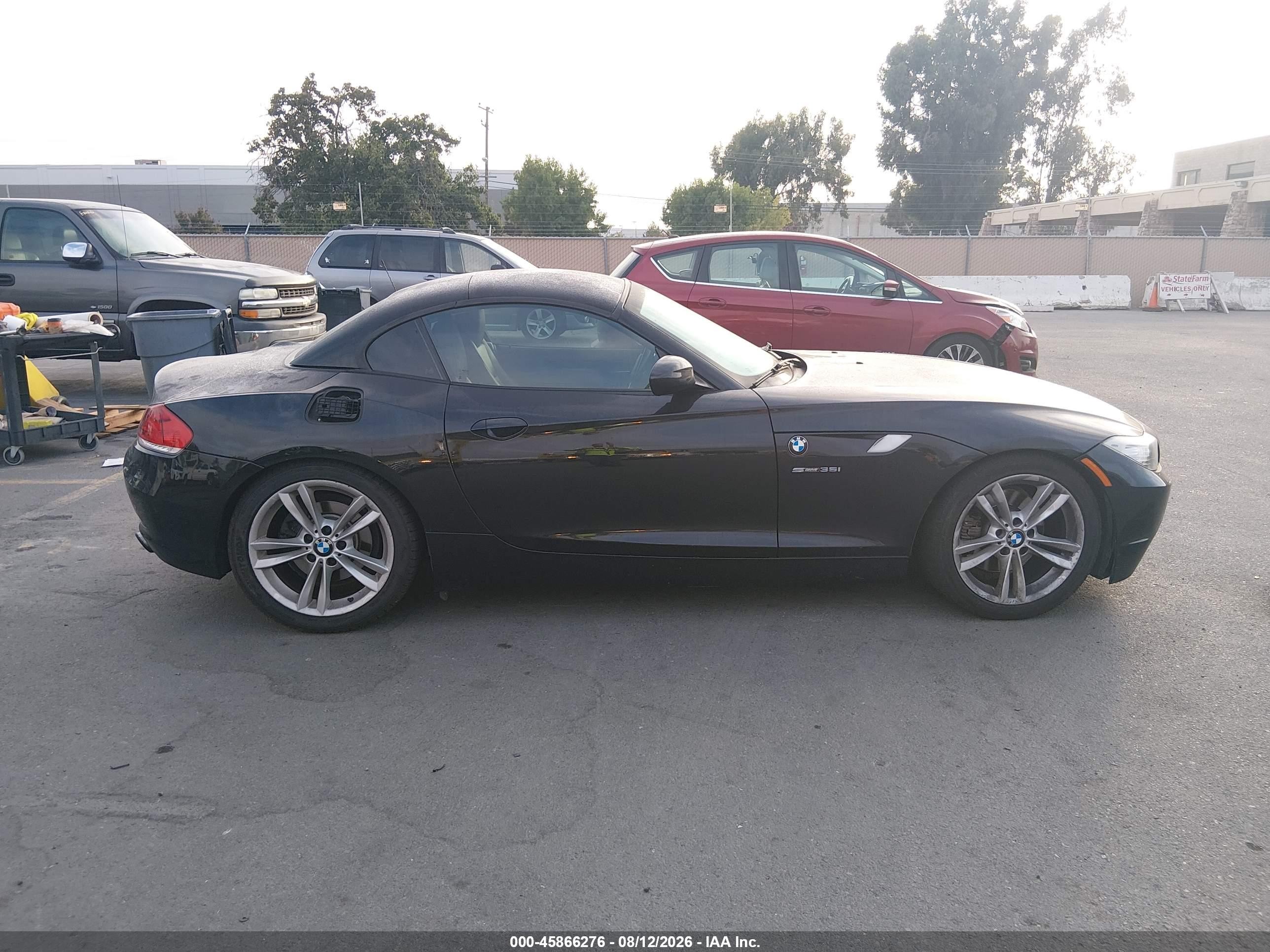 2013 Bmw Z4 Sdrive35i Black vin: WBALM7C5XDE385218