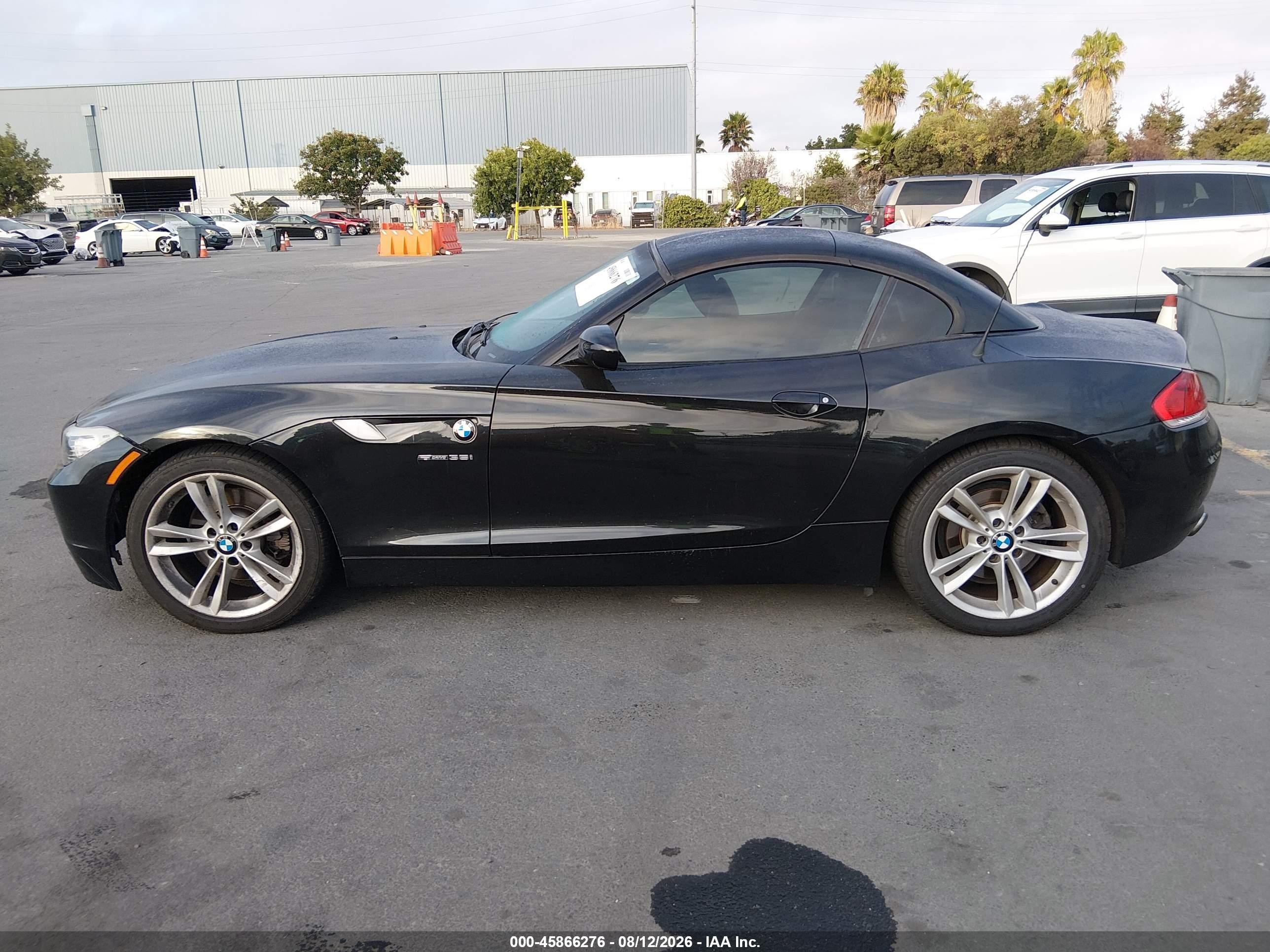 2013 Bmw Z4 Sdrive35i Black vin: WBALM7C5XDE385218