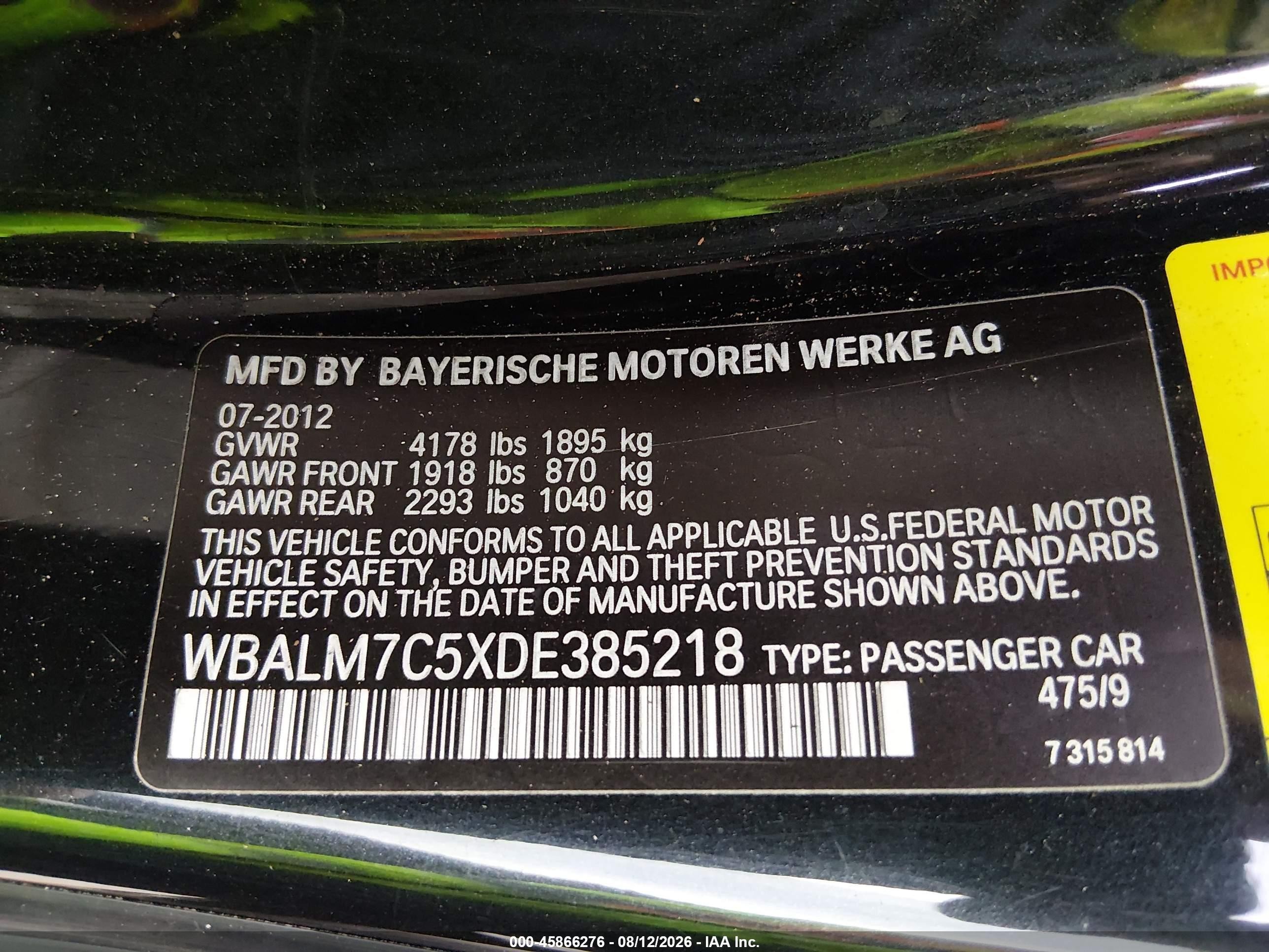 2013 Bmw Z4 Sdrive35i Black vin: WBALM7C5XDE385218
