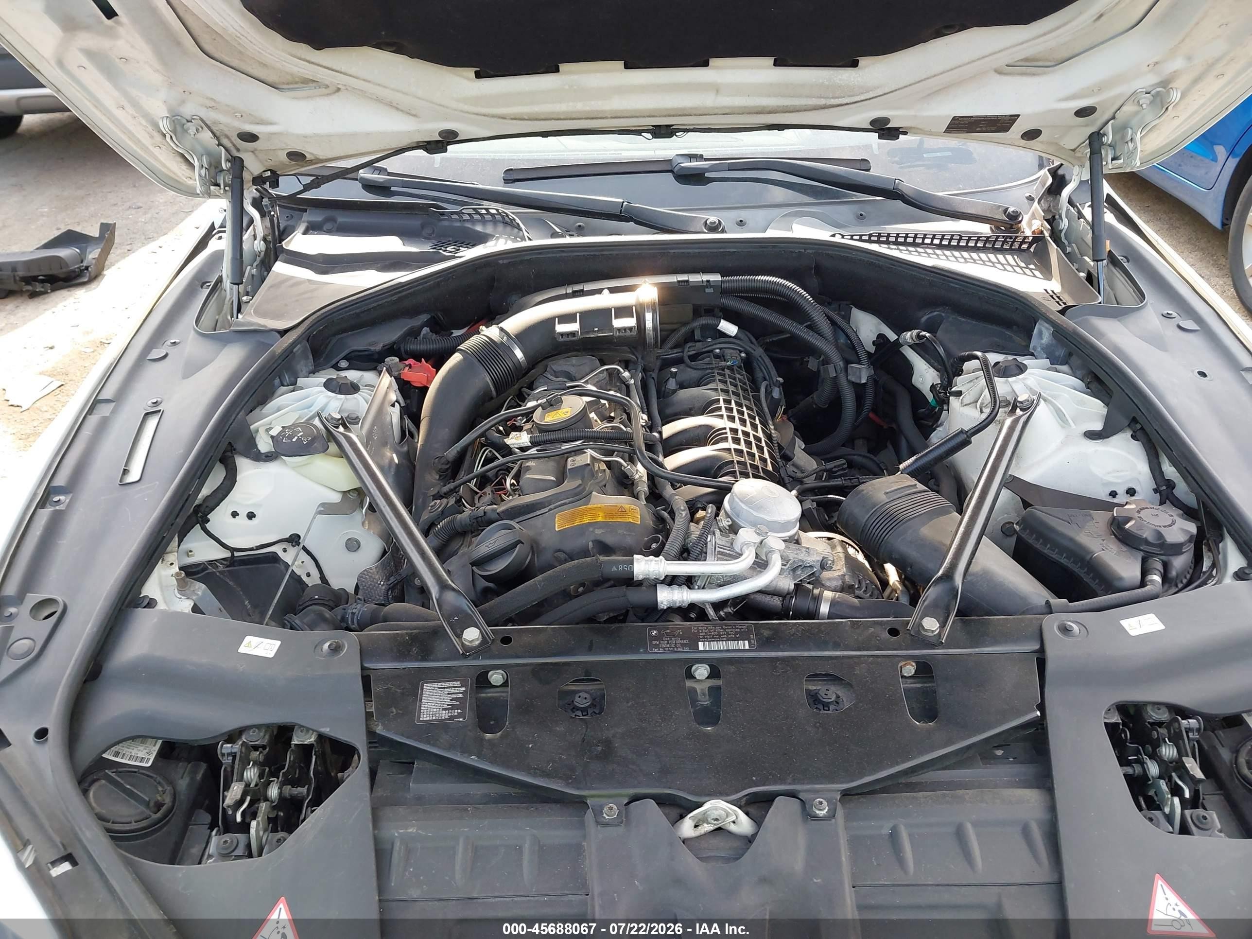 2013 Bmw 640i   Белый vin: WBALW3C50DC892529
