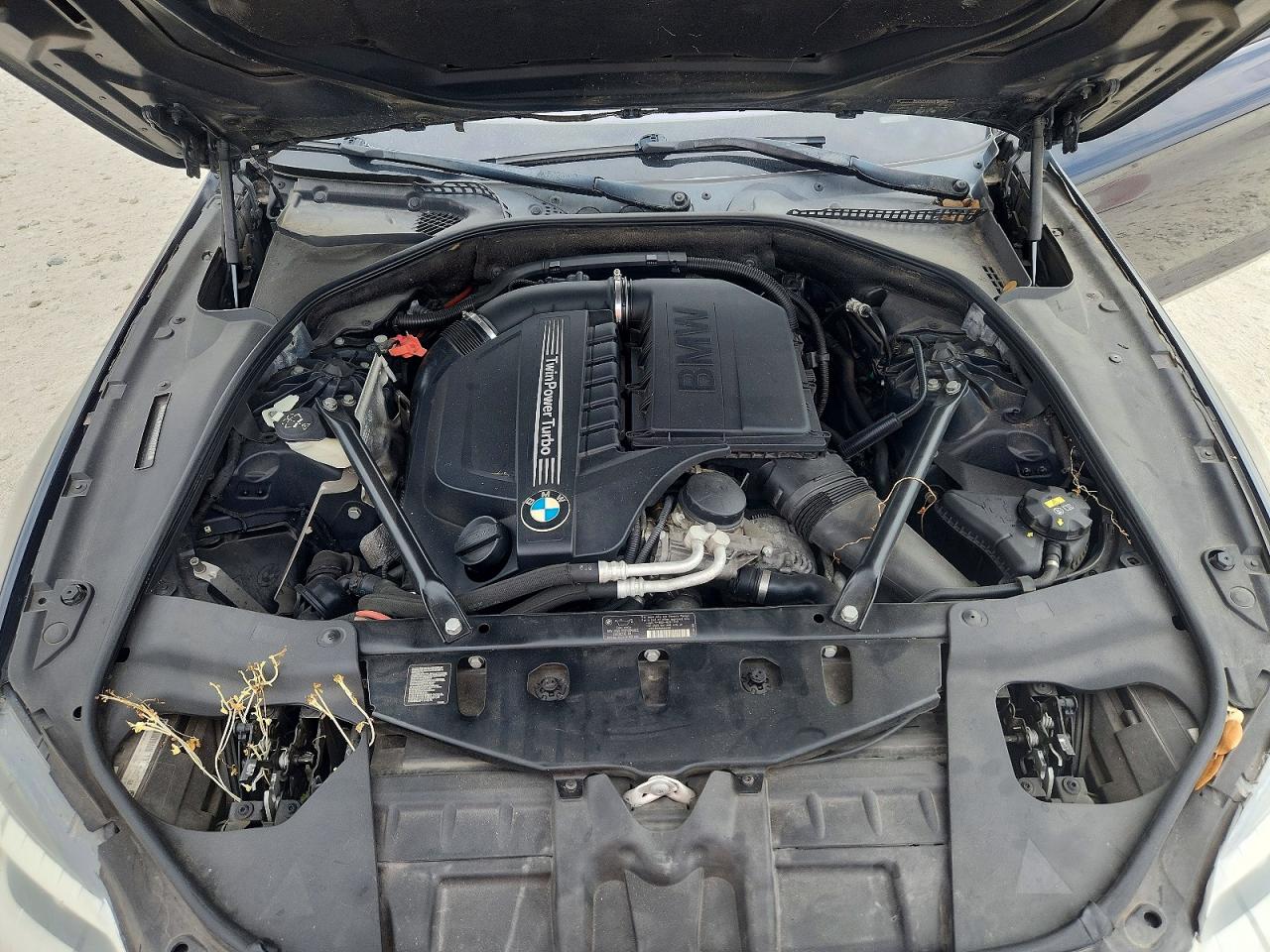 2013 Bmw 640 I Blue vin: WBALW3C59DC892318