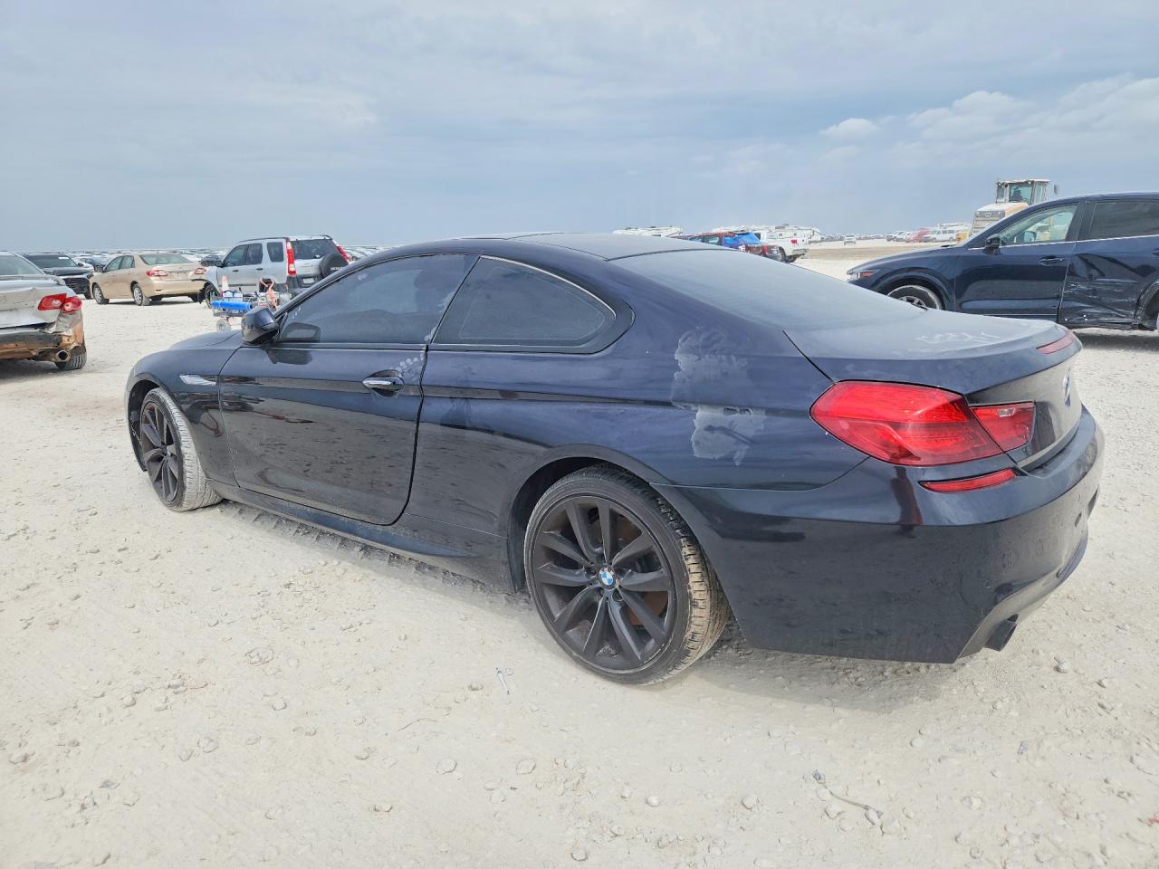 2013 Bmw 640 I Blue vin: WBALW3C59DC892318