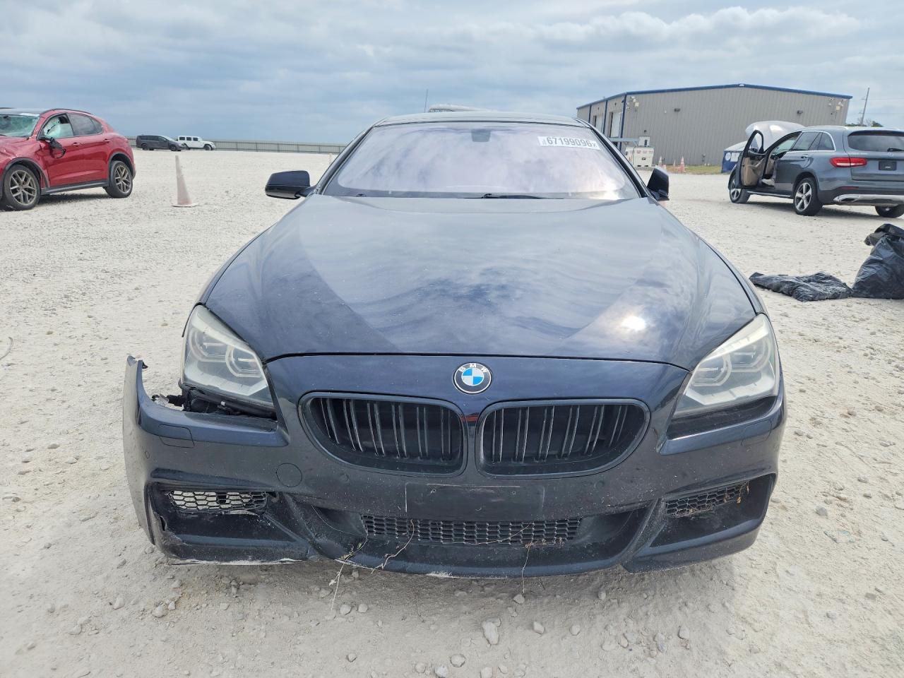 2013 Bmw 640 I Blue vin: WBALW3C59DC892318