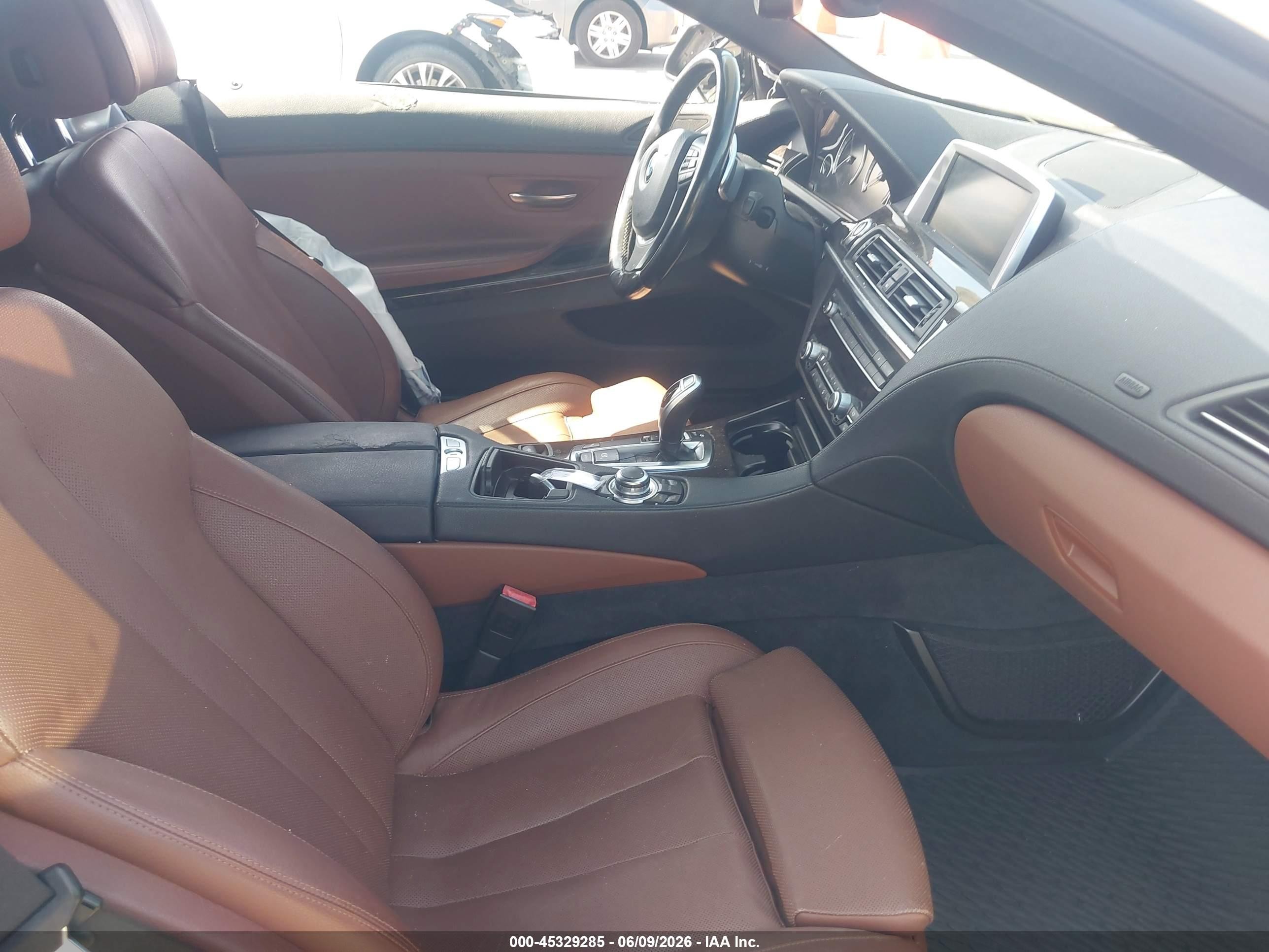 2012 Bmw 640i   Gold vin: WBALW7C51CC618777