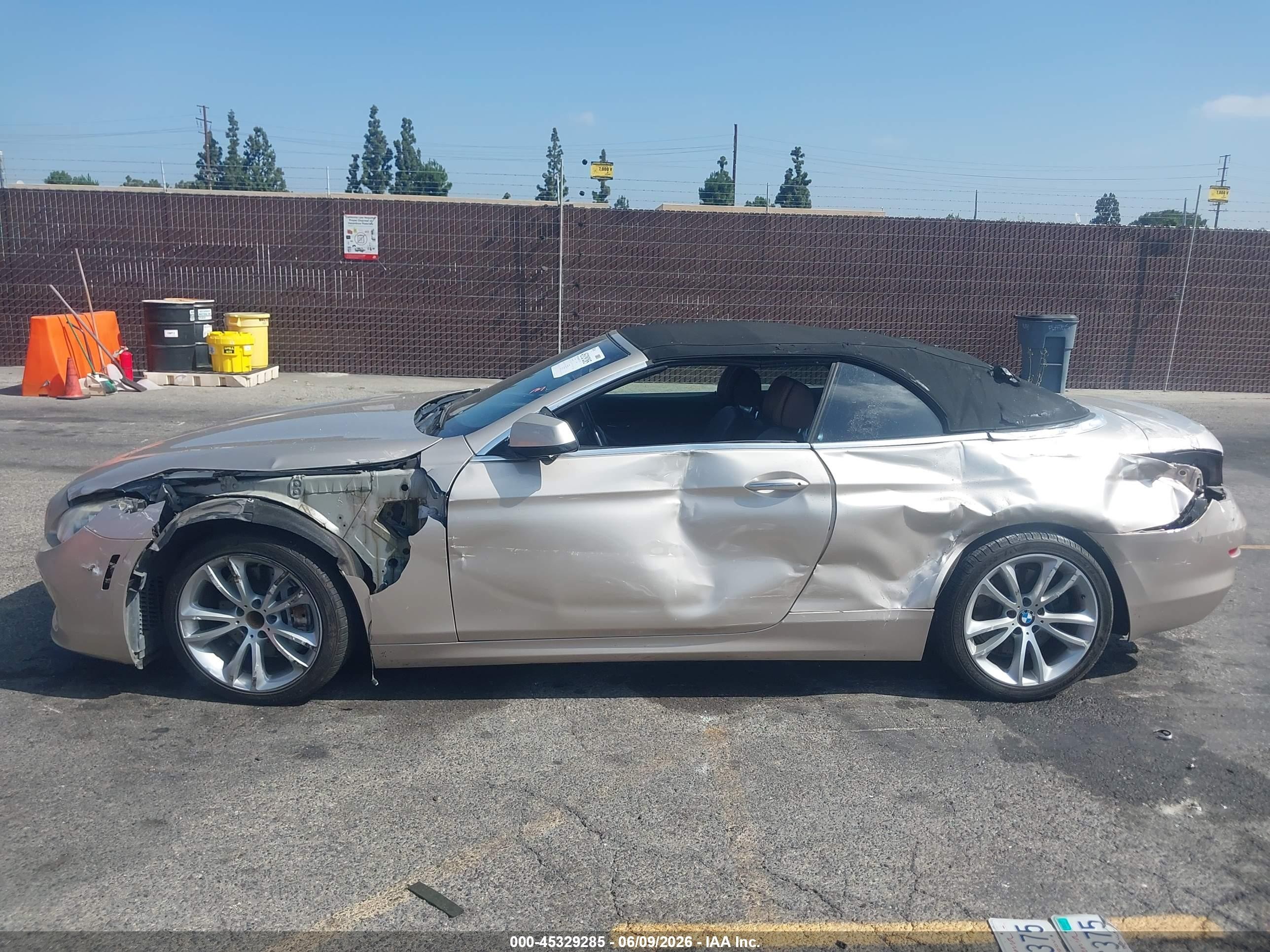2012 Bmw 640i   Gold vin: WBALW7C51CC618777