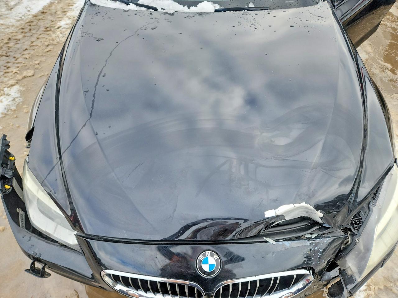2014 Bmw 640 I Black vin: WBALW7C51EDX58843