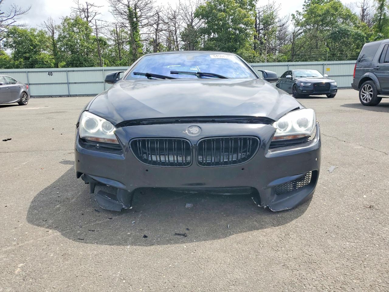 2013 Bmw 640 I Black vin: WBALW7C54DDX58575