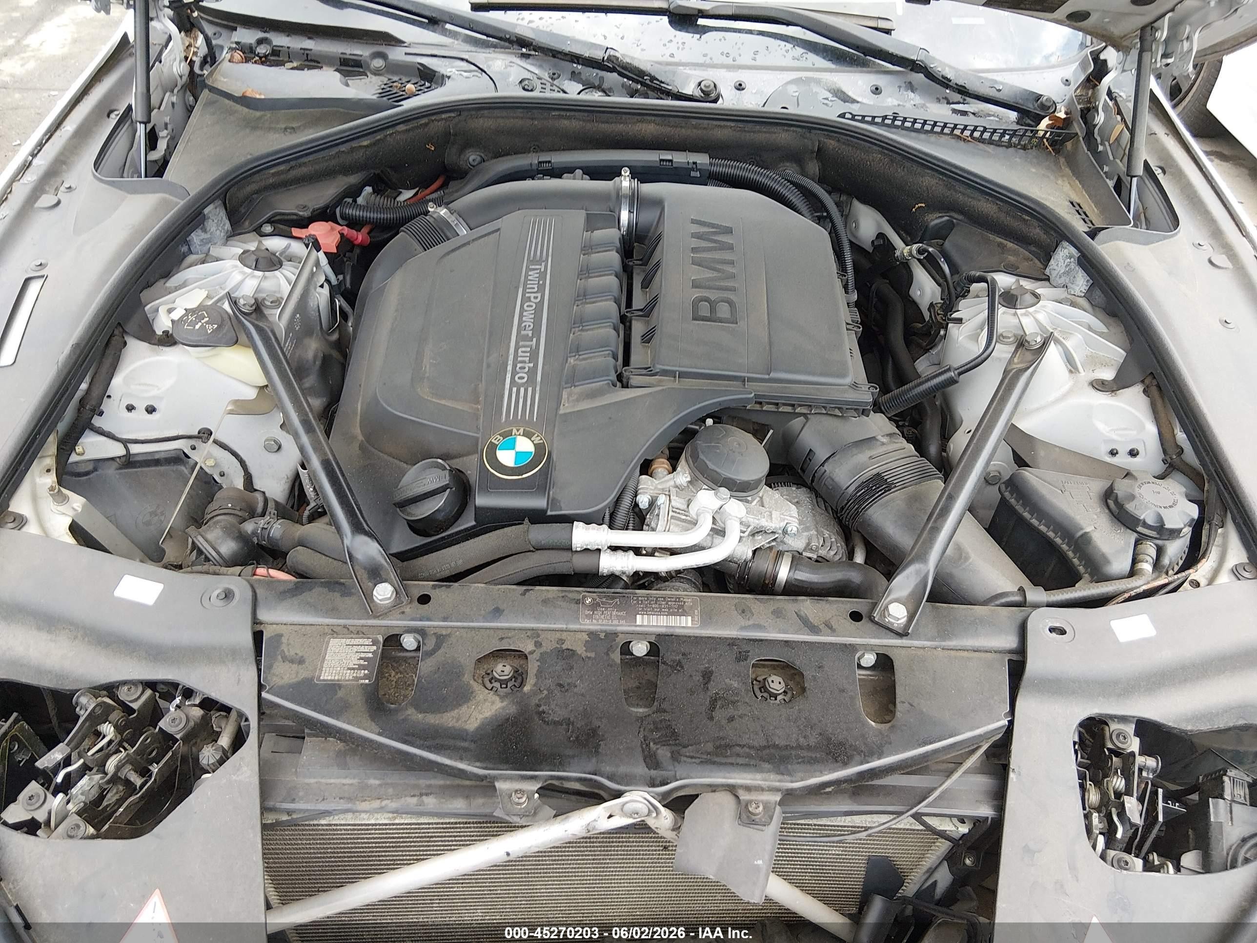 2013 Bmw 640i   Silver vin: WBALW7C57DDX58439
