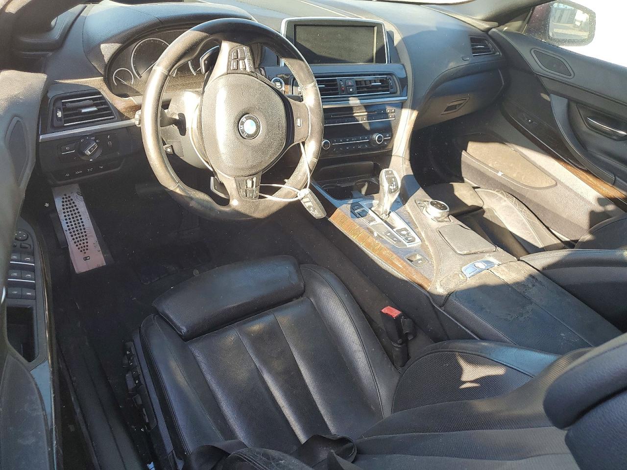 2014 Bmw 640 I Red vin: WBALW7C5XEDX58792